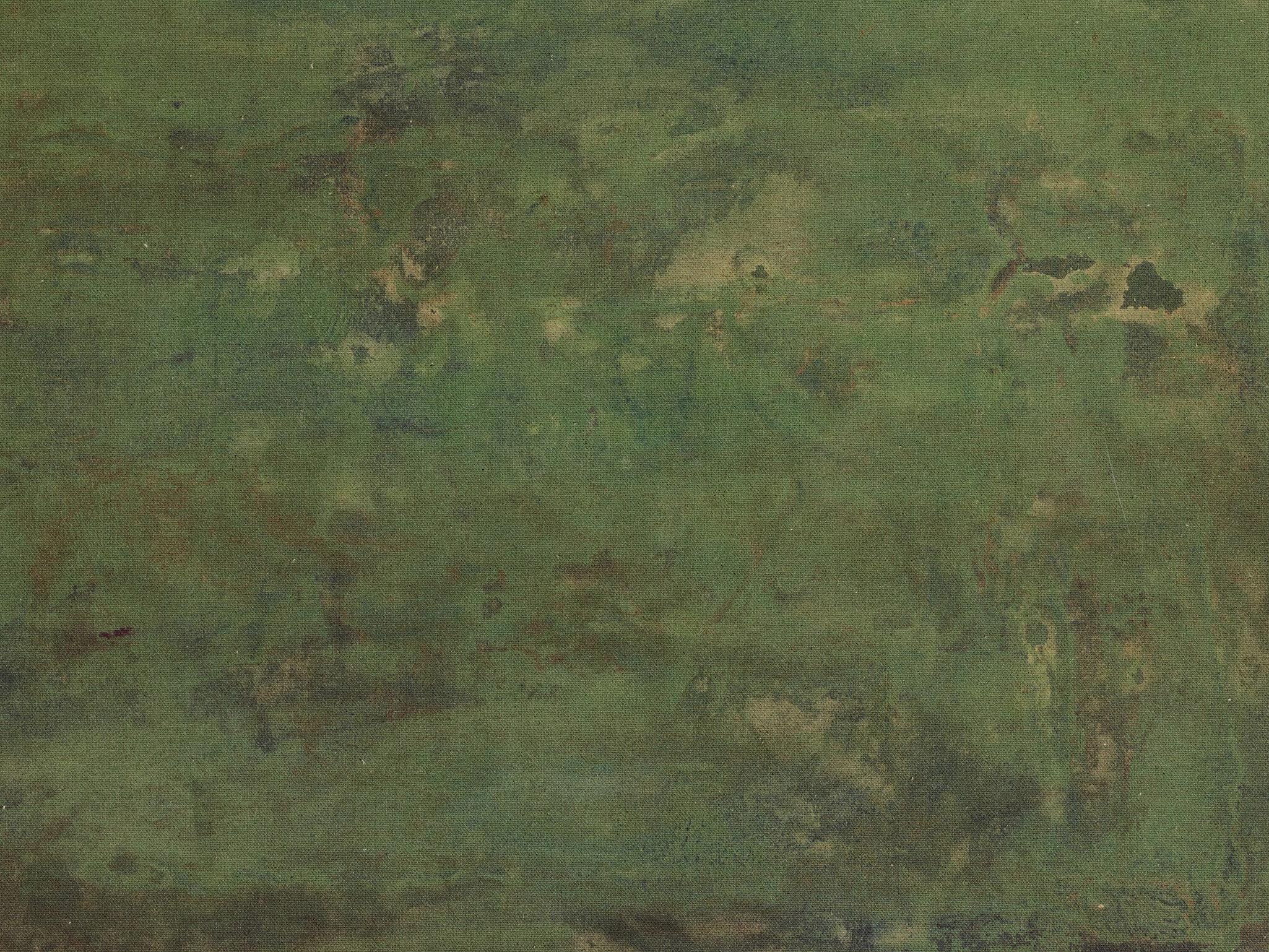 Four Hands Art Studio Carrying The Olive Branch No.2 by Tyler Guinn Vertical Grain White Oak Canvas Wall Art