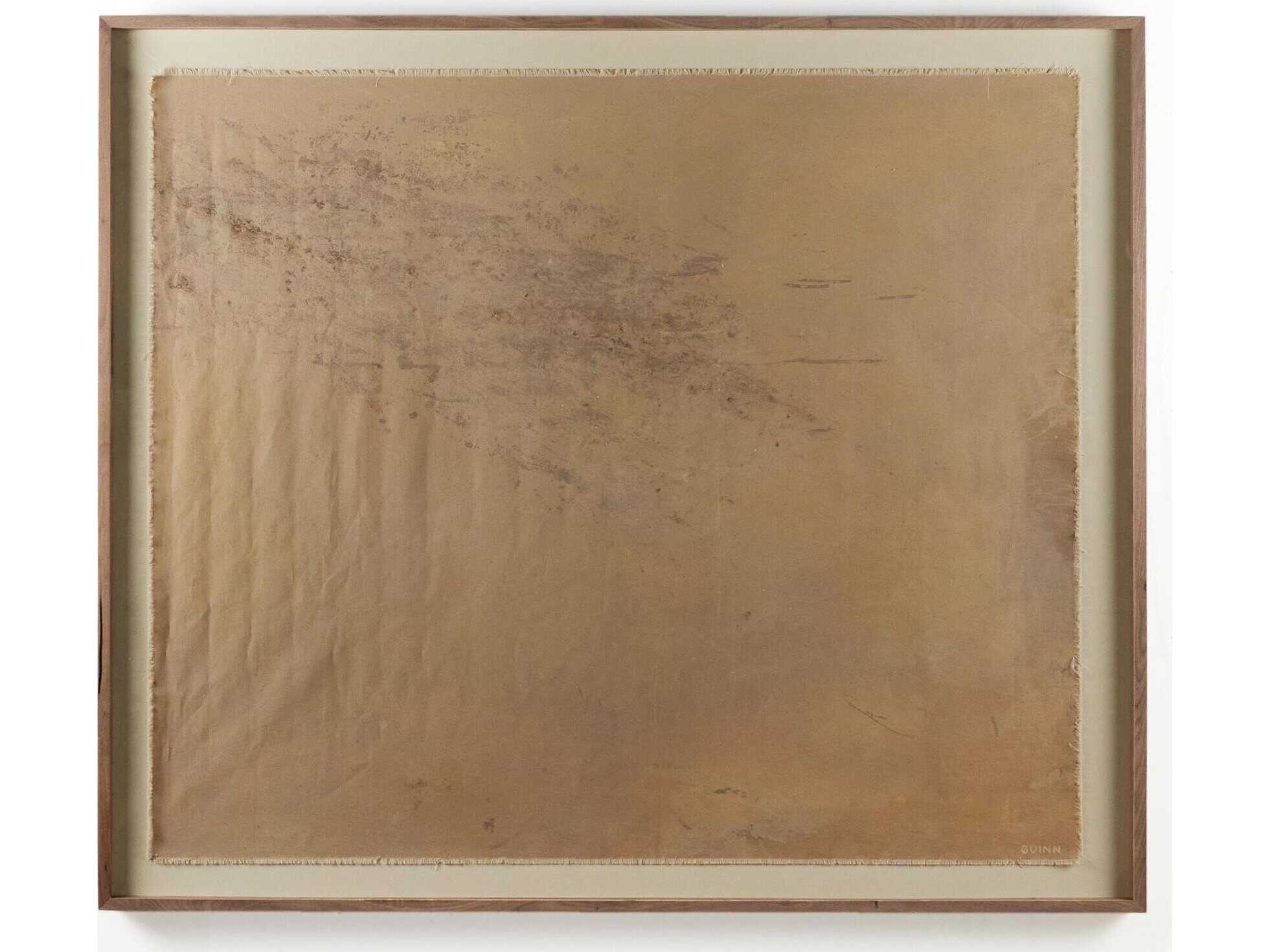 Four Hands Art Studio Resting In Pastures No. 1 by Tyler Guinn Rustic Walnut Canvas Wall Art