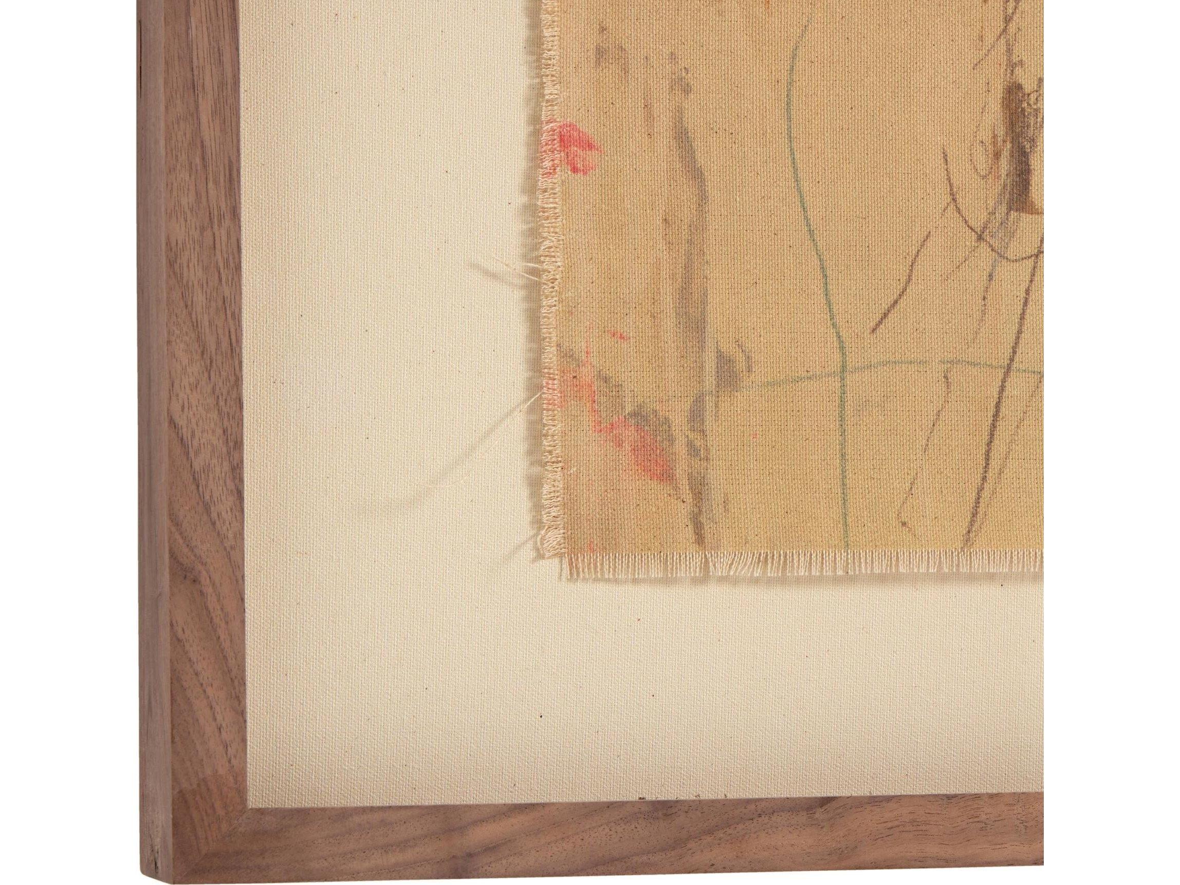 Four Hands Art Studio Waymaker by Tyler Guinn Rustic Walnut Canvas Wall Art