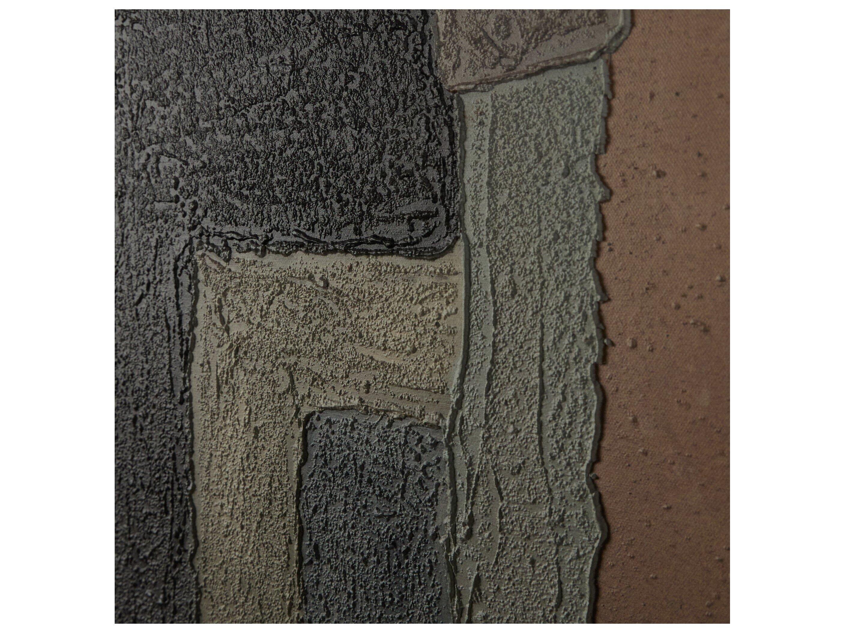 Four Hands Art Studio Landmarks No. 3 by Tyler Guinn Rustic Walnut Floater Canvas Wall Art