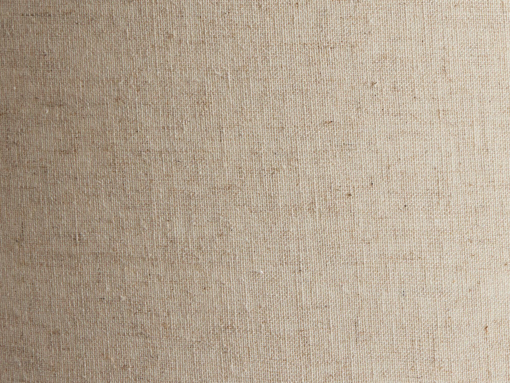 Four Hands Asher Flax Linen Antique Brass Iron White Table Lamp