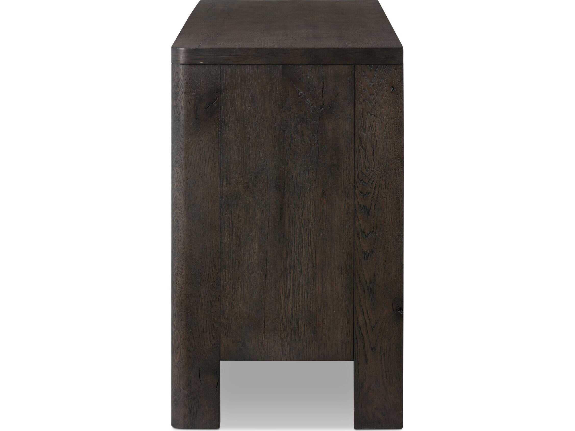 Four Hands Bolton 6-Drawers Oak Wood Double Dresser