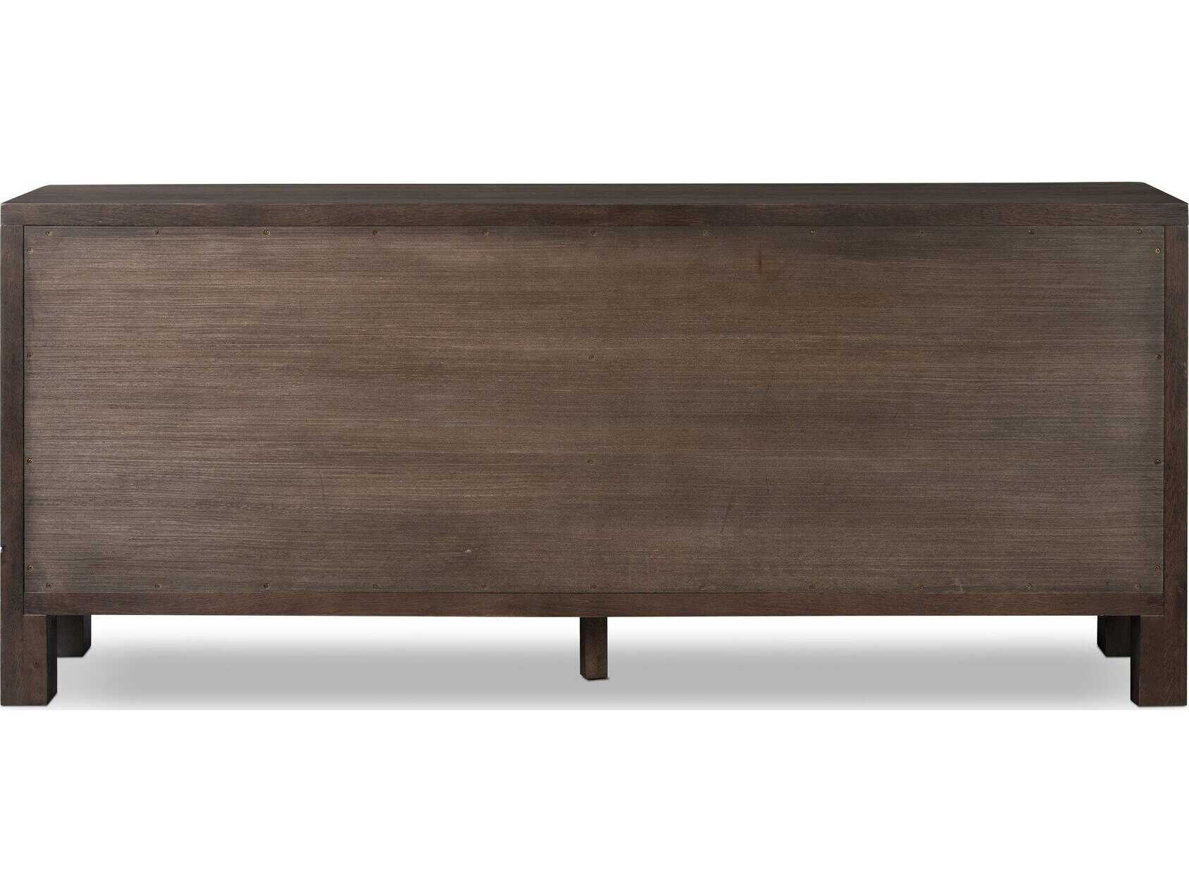 Four Hands Bolton 6-Drawers Oak Wood Double Dresser