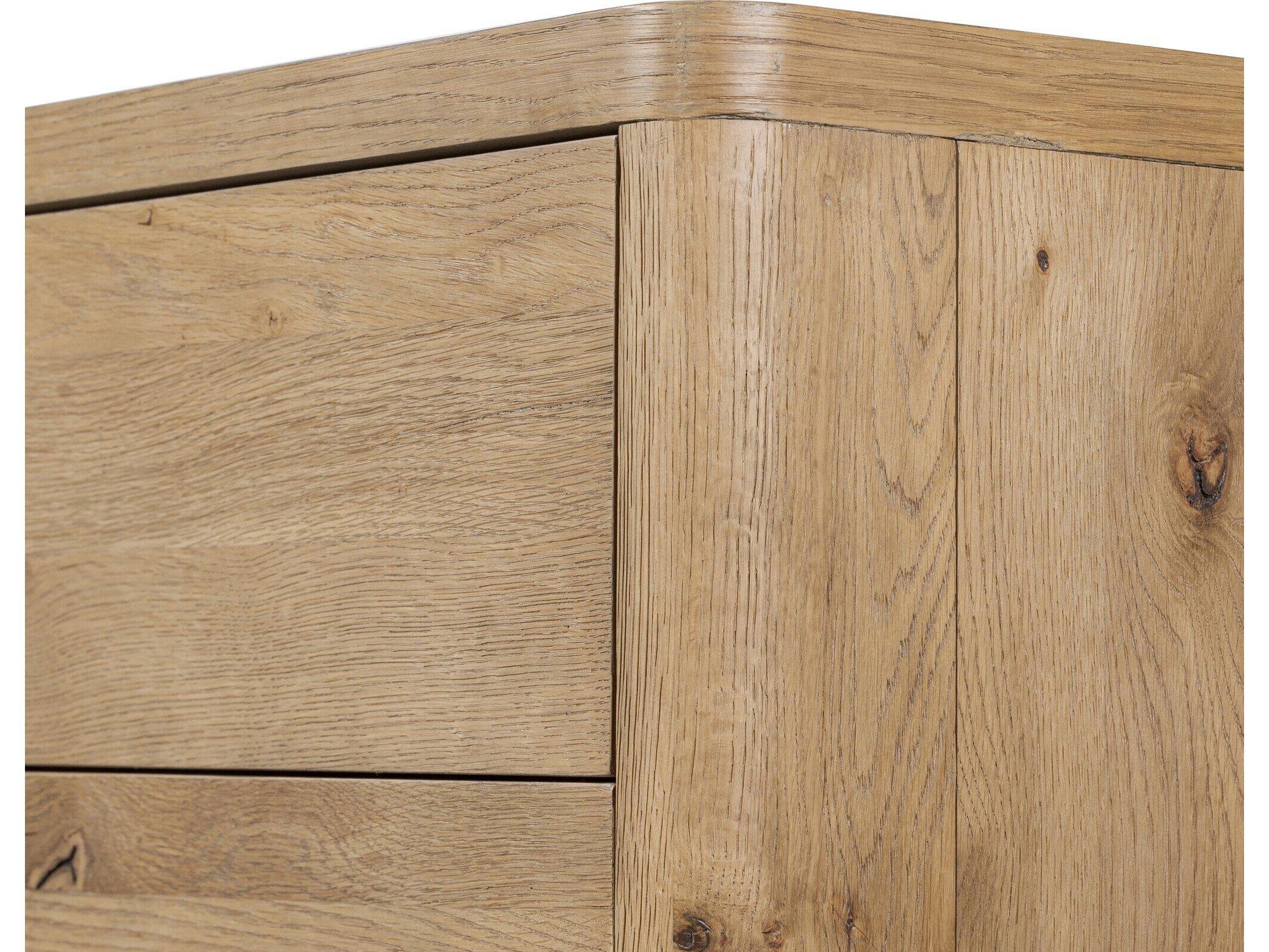 Luxecor Globetrotter Noeline Drawer Dresser Oak Wood 6 Double