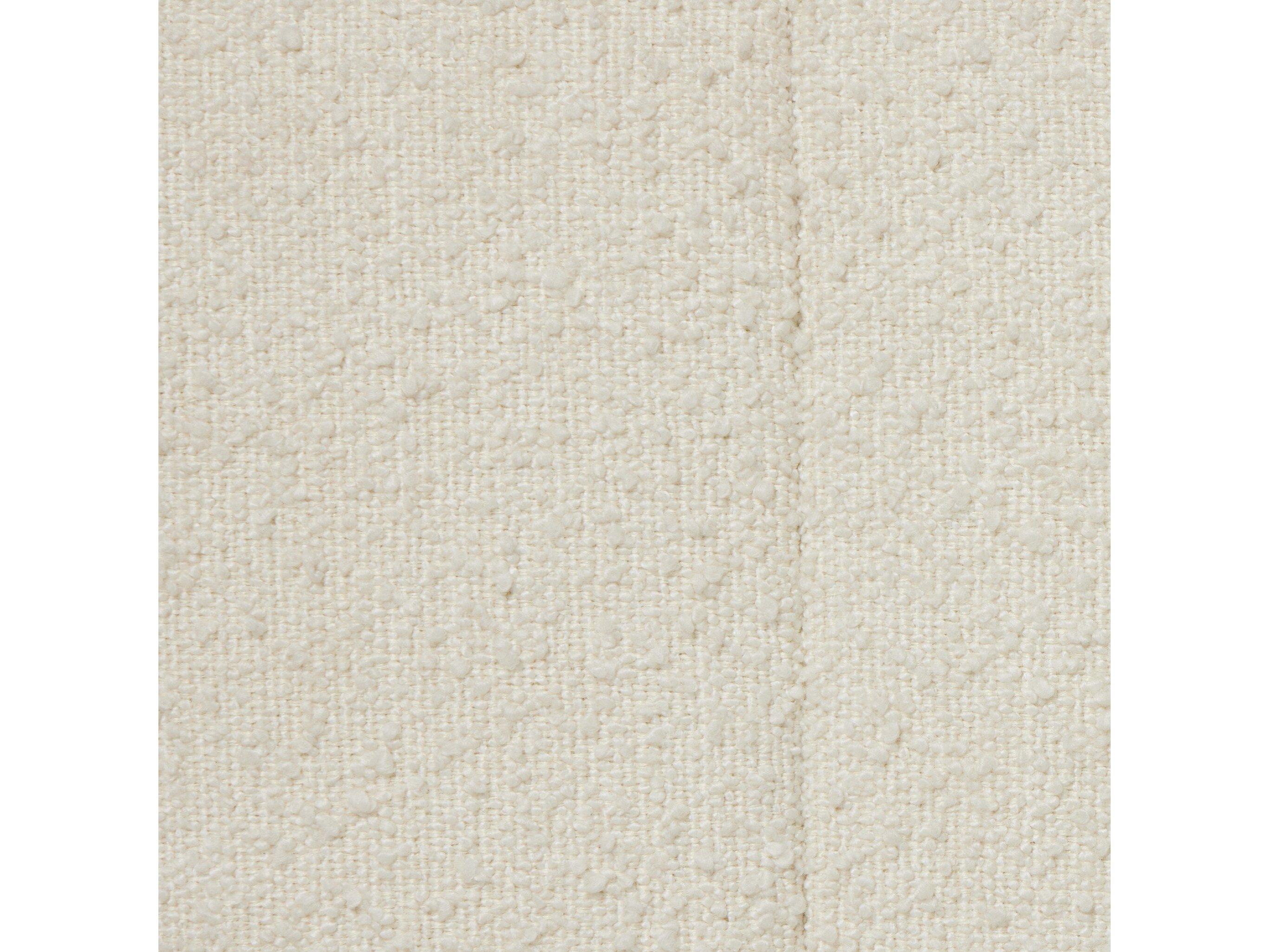 Four Hands Farrow White Fabric Chair and a Half