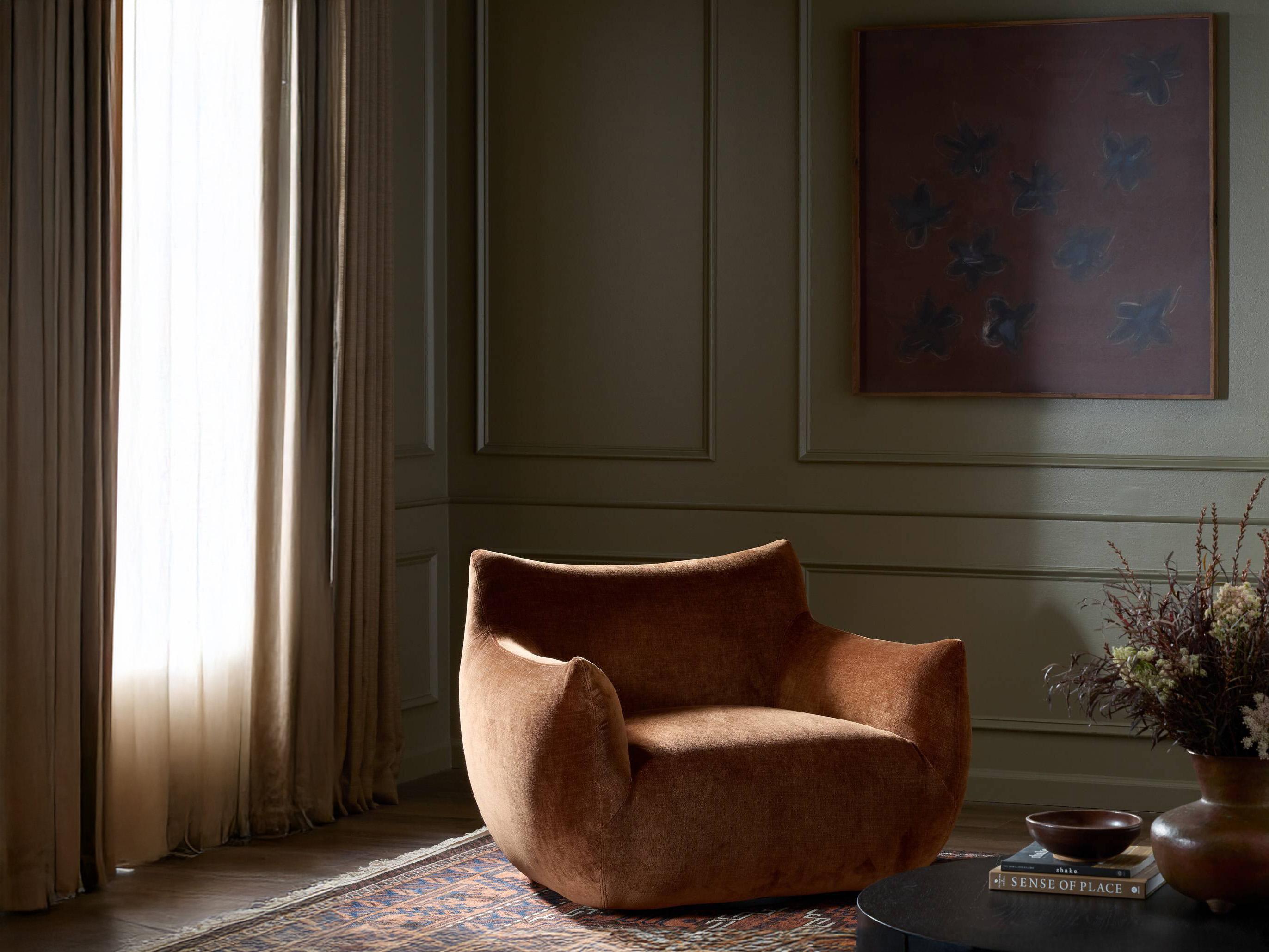 Four Hands Oslo Margot Altair Sienna Swivel Chair