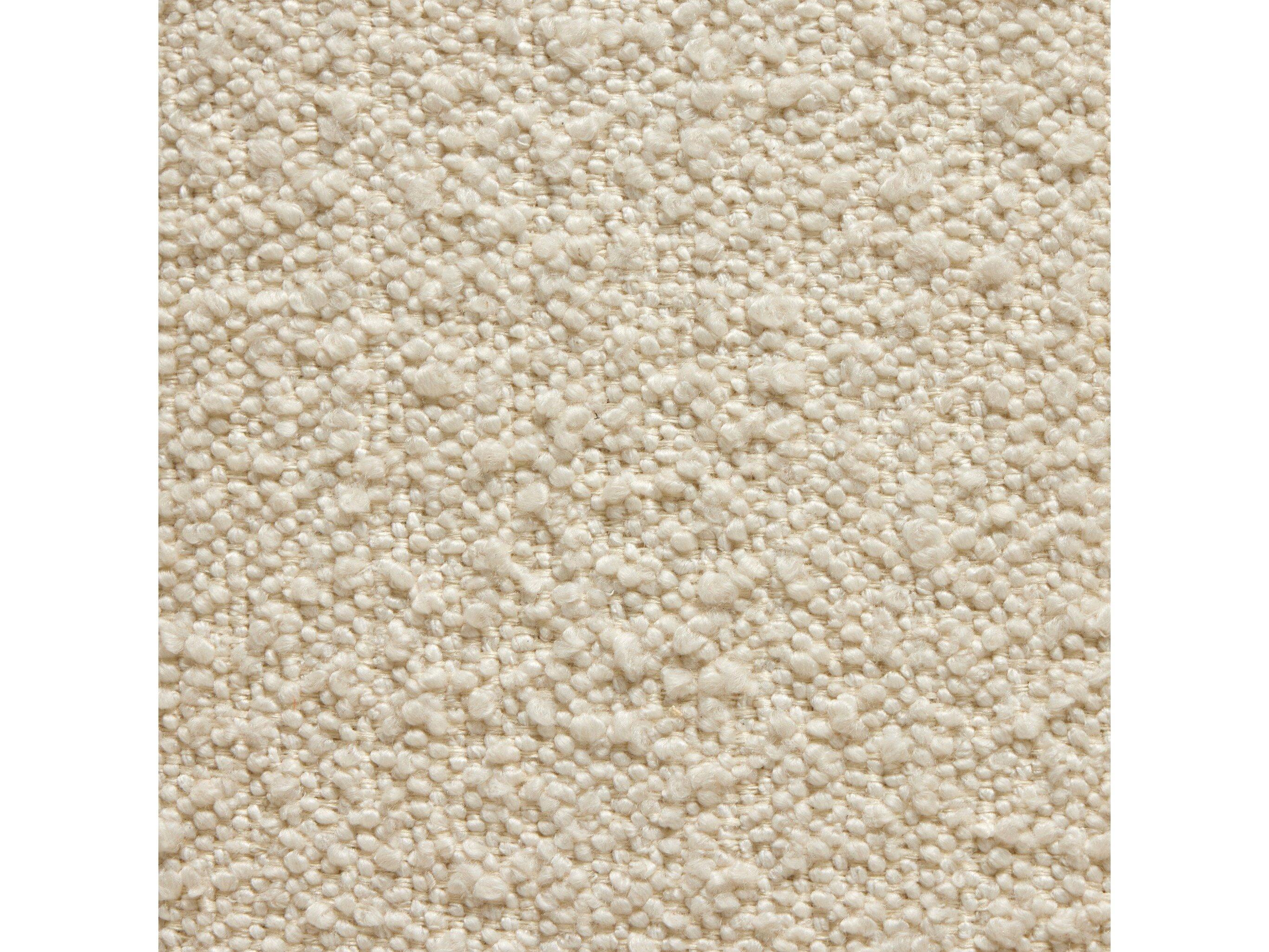 Four Hands Farrow Swivel White Fabric Accent Chair