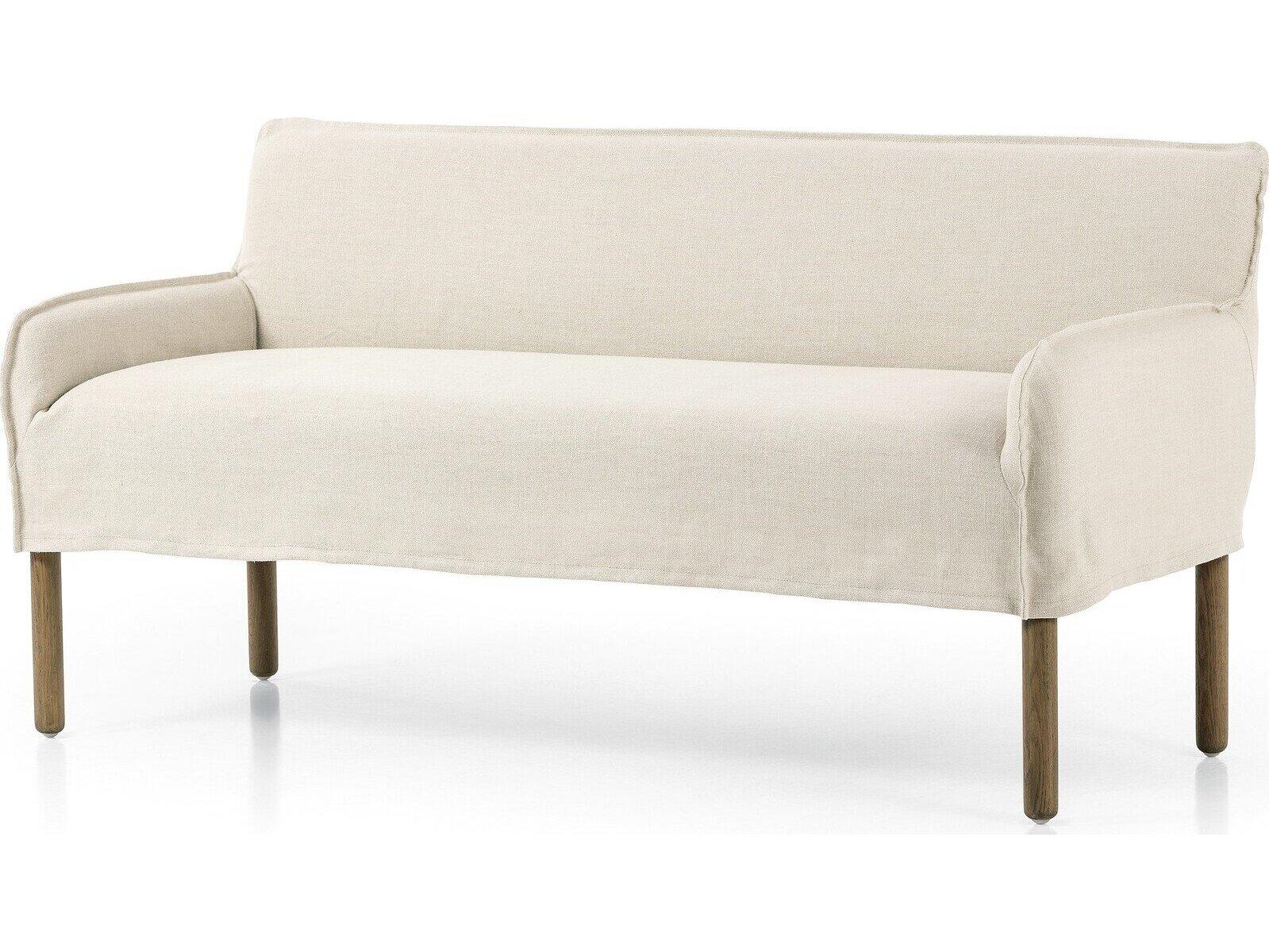 Four Hands Kensington Beige Upholstered Accent Bench