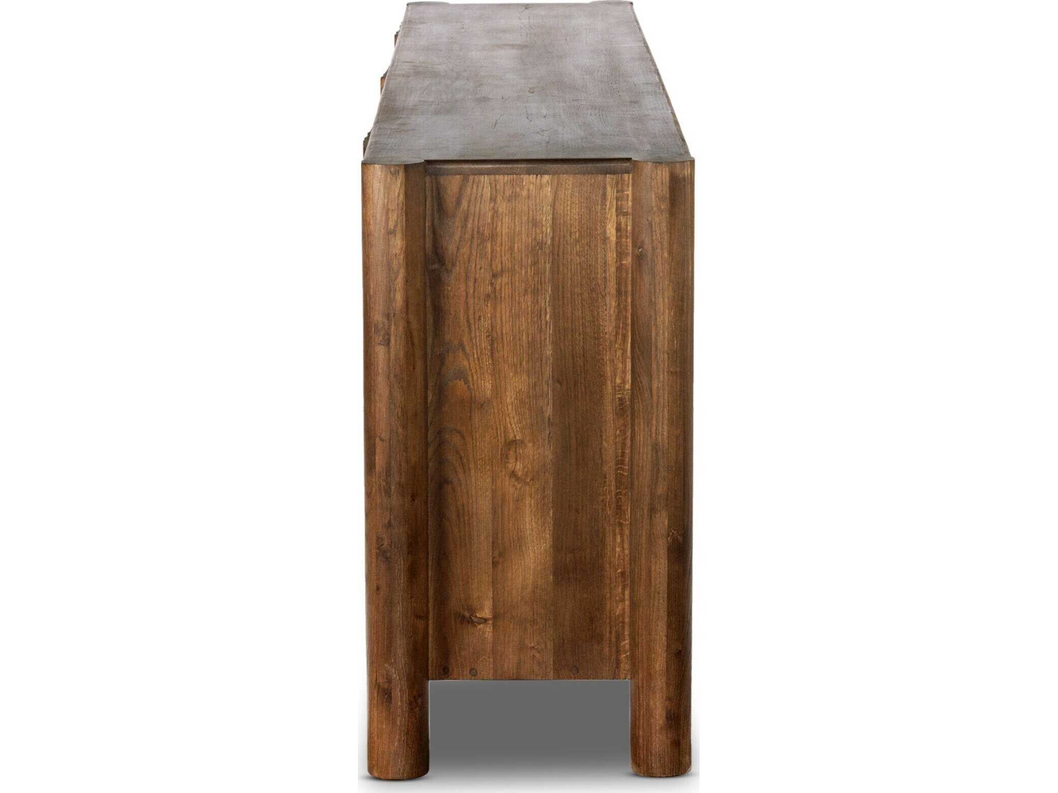Four Hands Aiden 98" Oak Wood Cocoa Sideboard