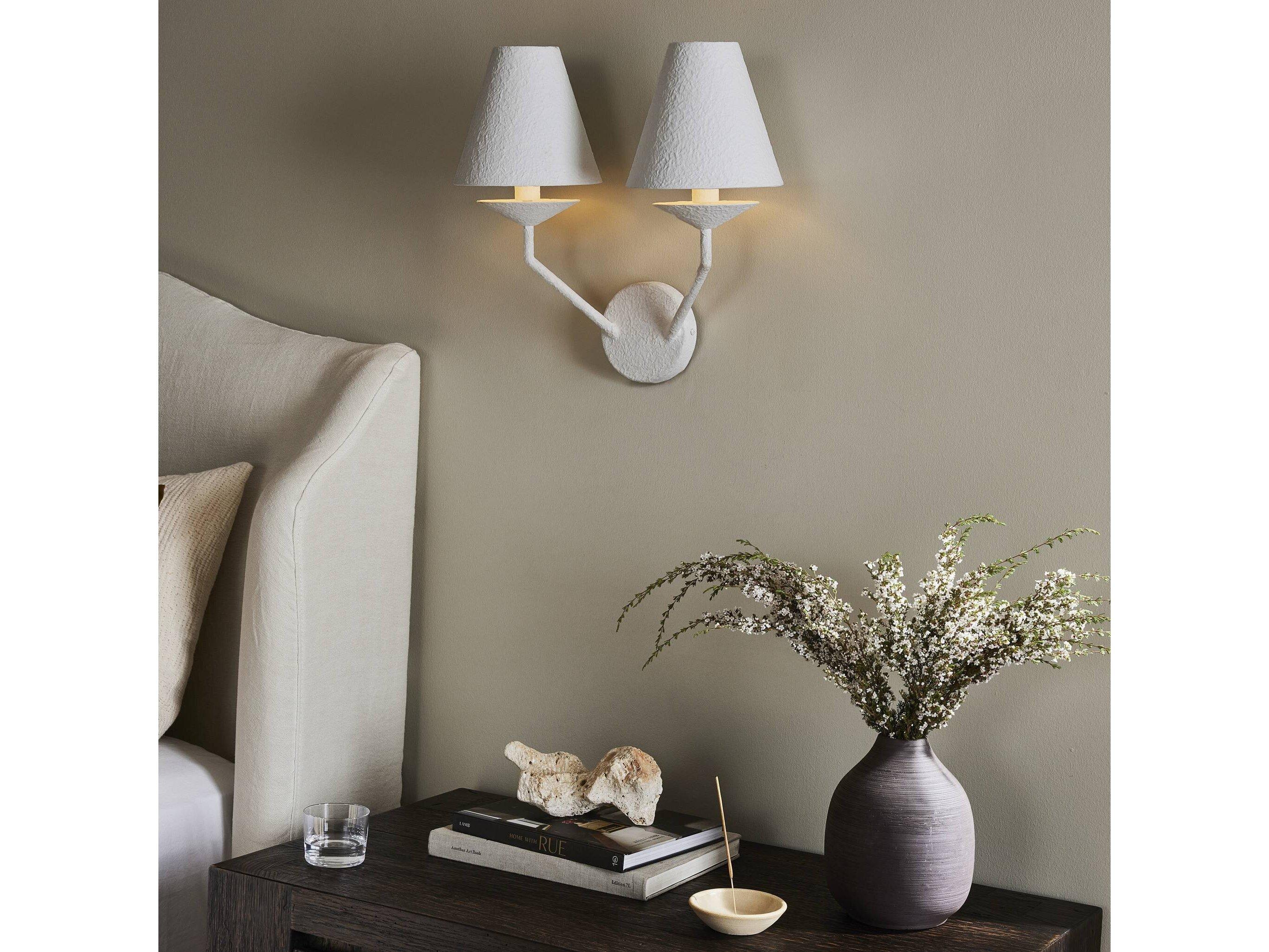Four Hands Dodie White Wall Sconce