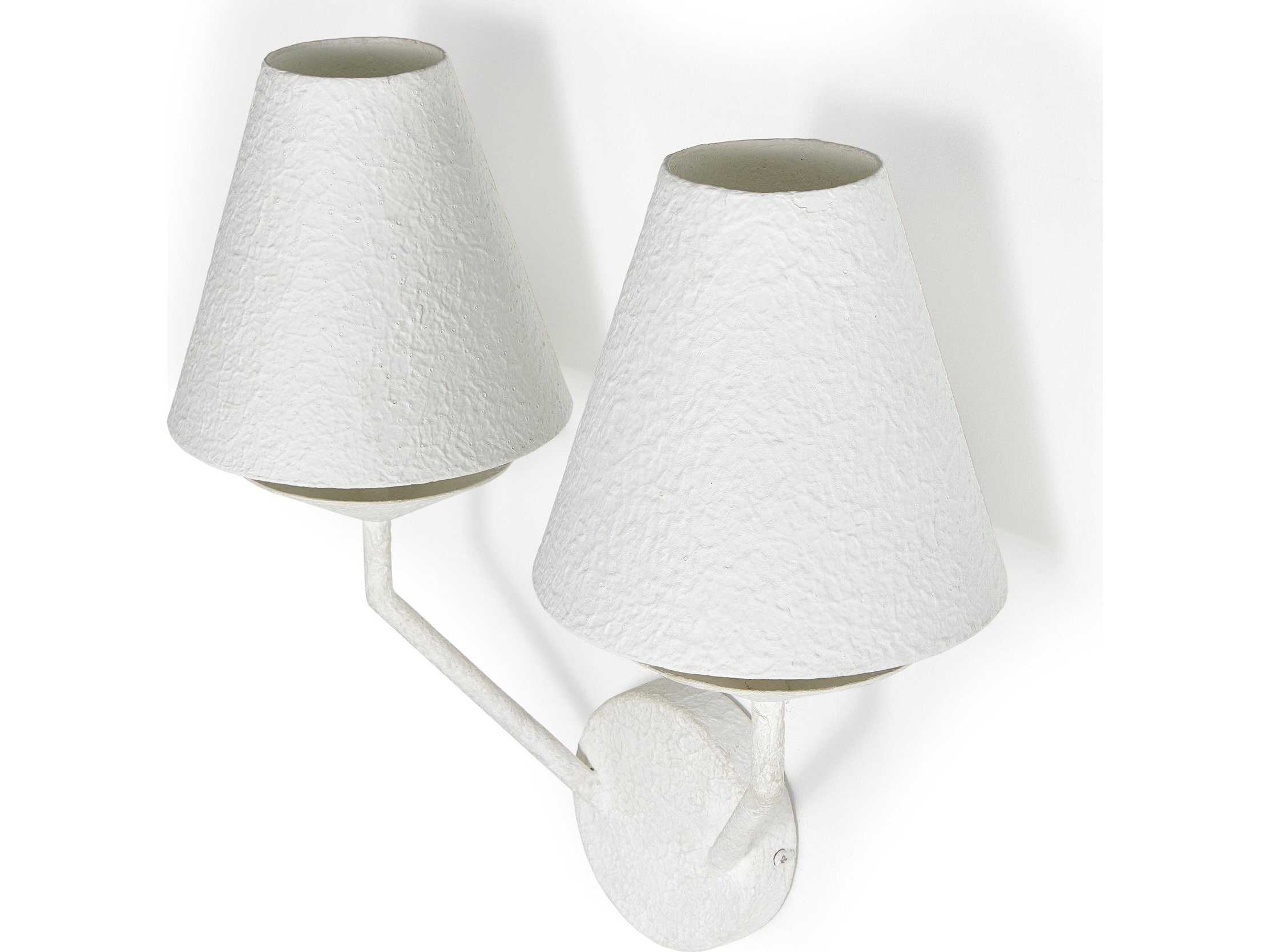 Four Hands Dodie White Wall Sconce