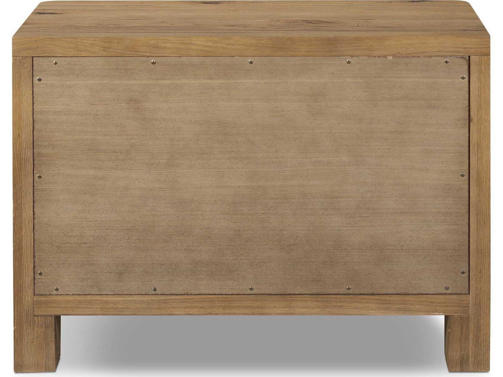 Four Hands Bolton Noeline Worn Oak Veneer Oak Wood Nightstand