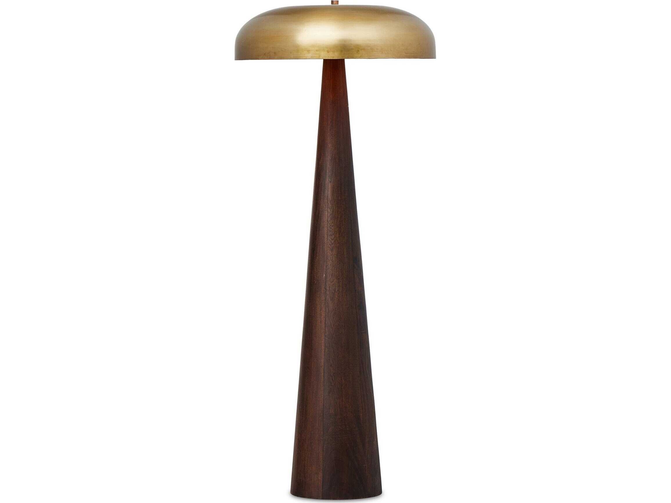 Four Hands Hutton Griffin Russet Mango Floor Lamp