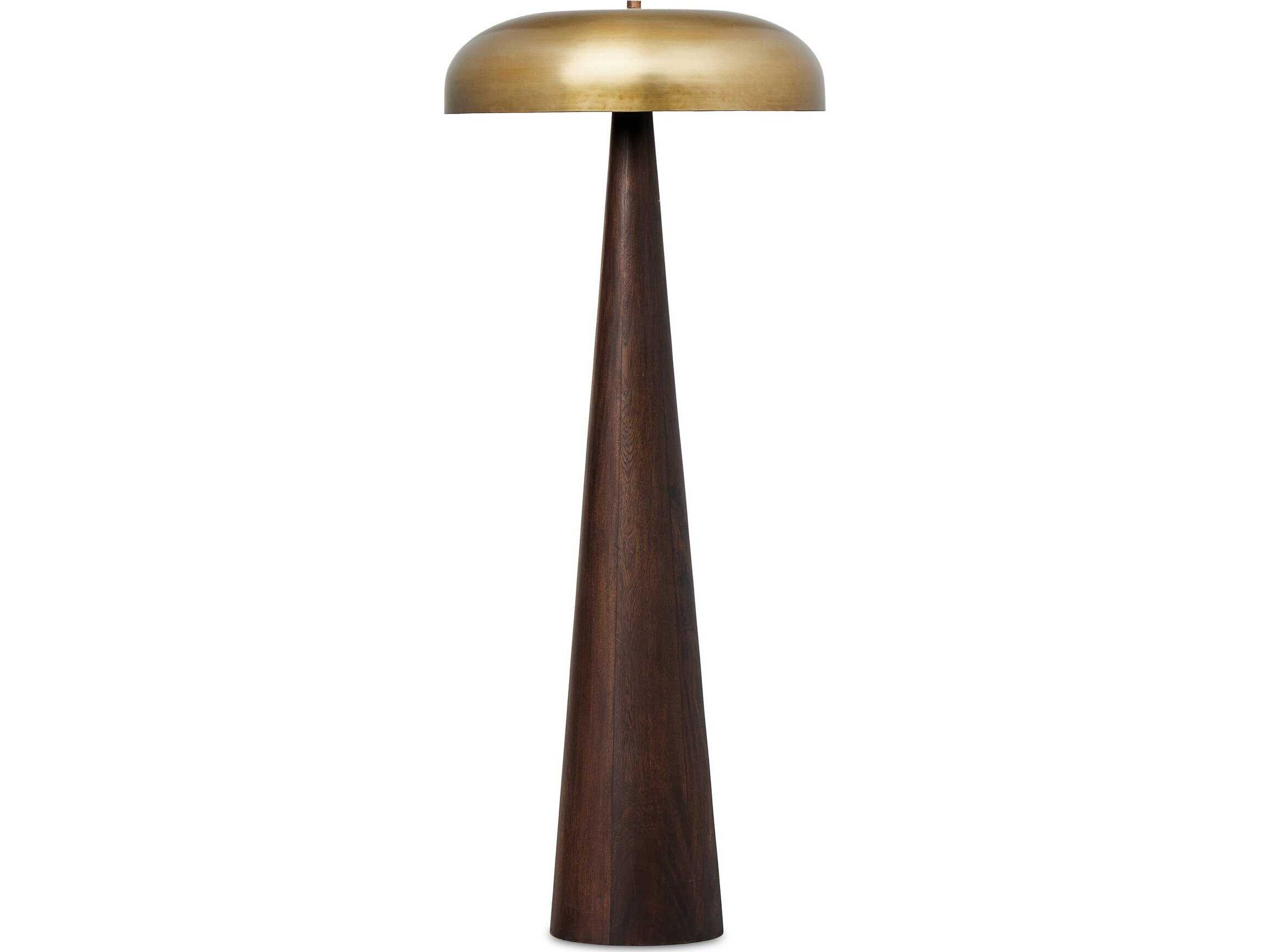 Four Hands Hutton Griffin Russet Mango Floor Lamp