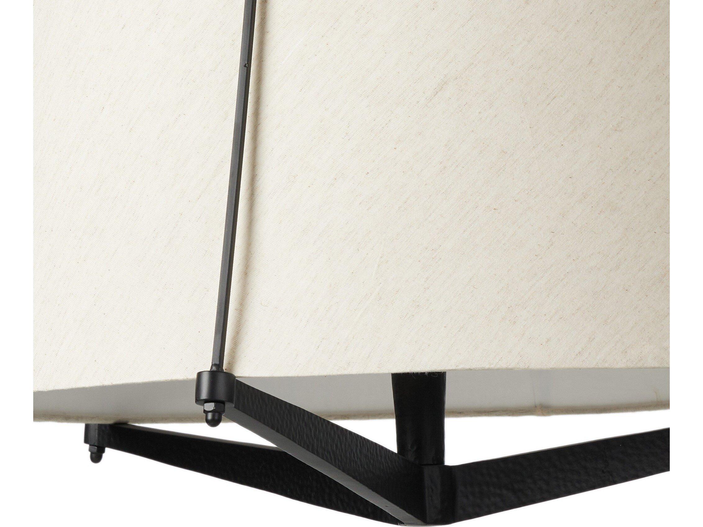 Four Hands Asher 1-Light Black Empire Pendant