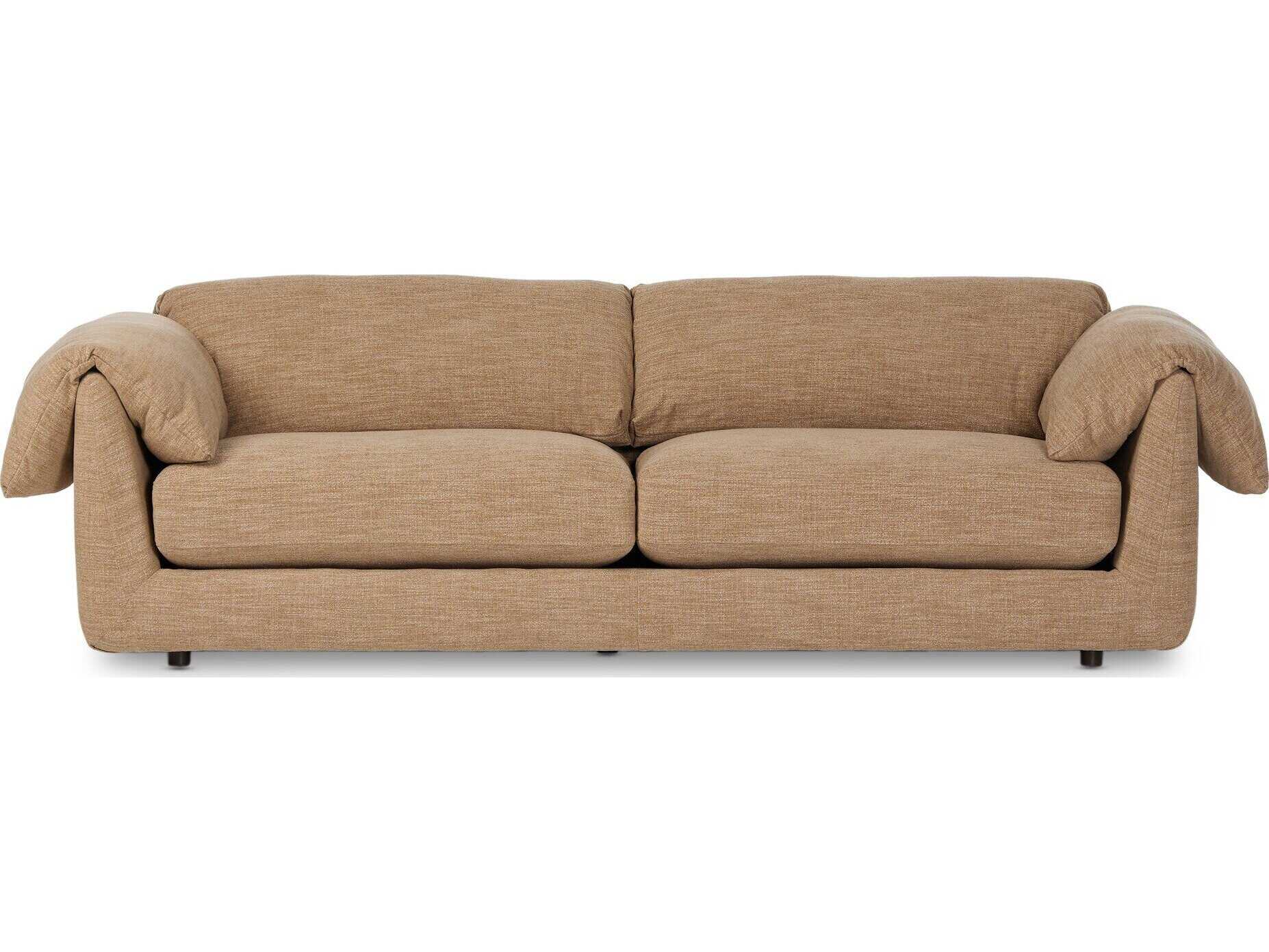 Four Hands Centrale Marcel Brown Upholstered Sofa