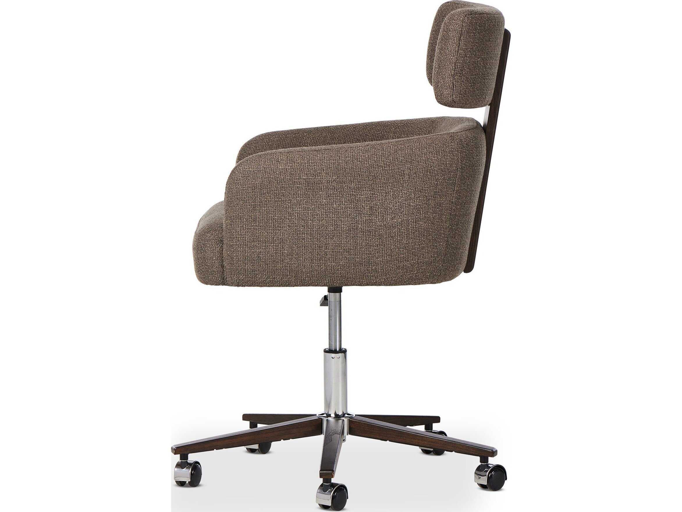 Four Hands Caswell Rei Gibson Mink Computer Chair