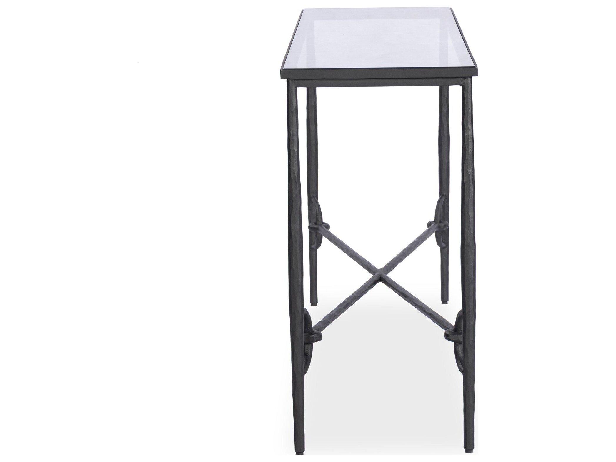 Four Hands Element Rectangular Glass Console Table