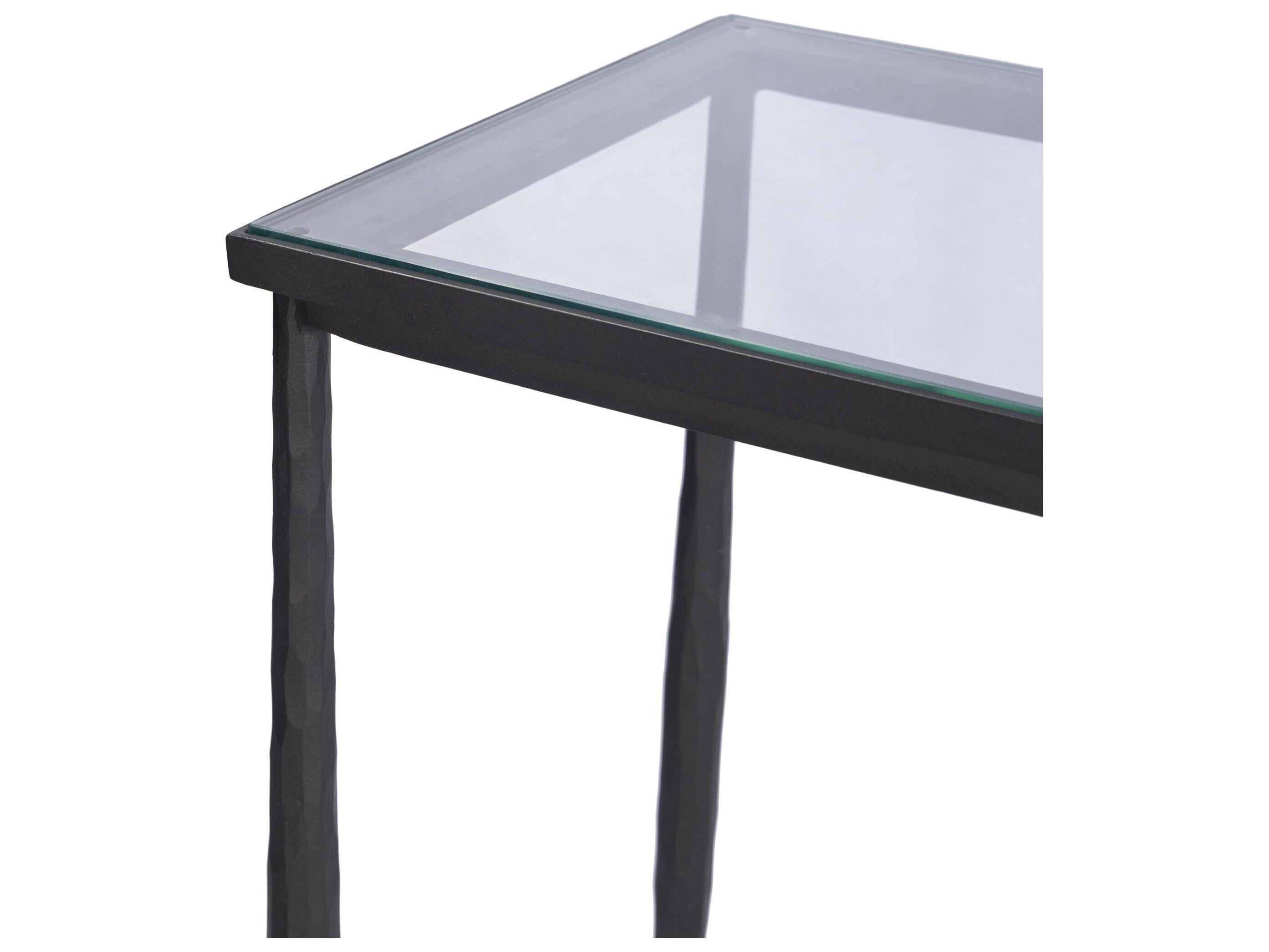 Four Hands Element Rectangular Glass Console Table