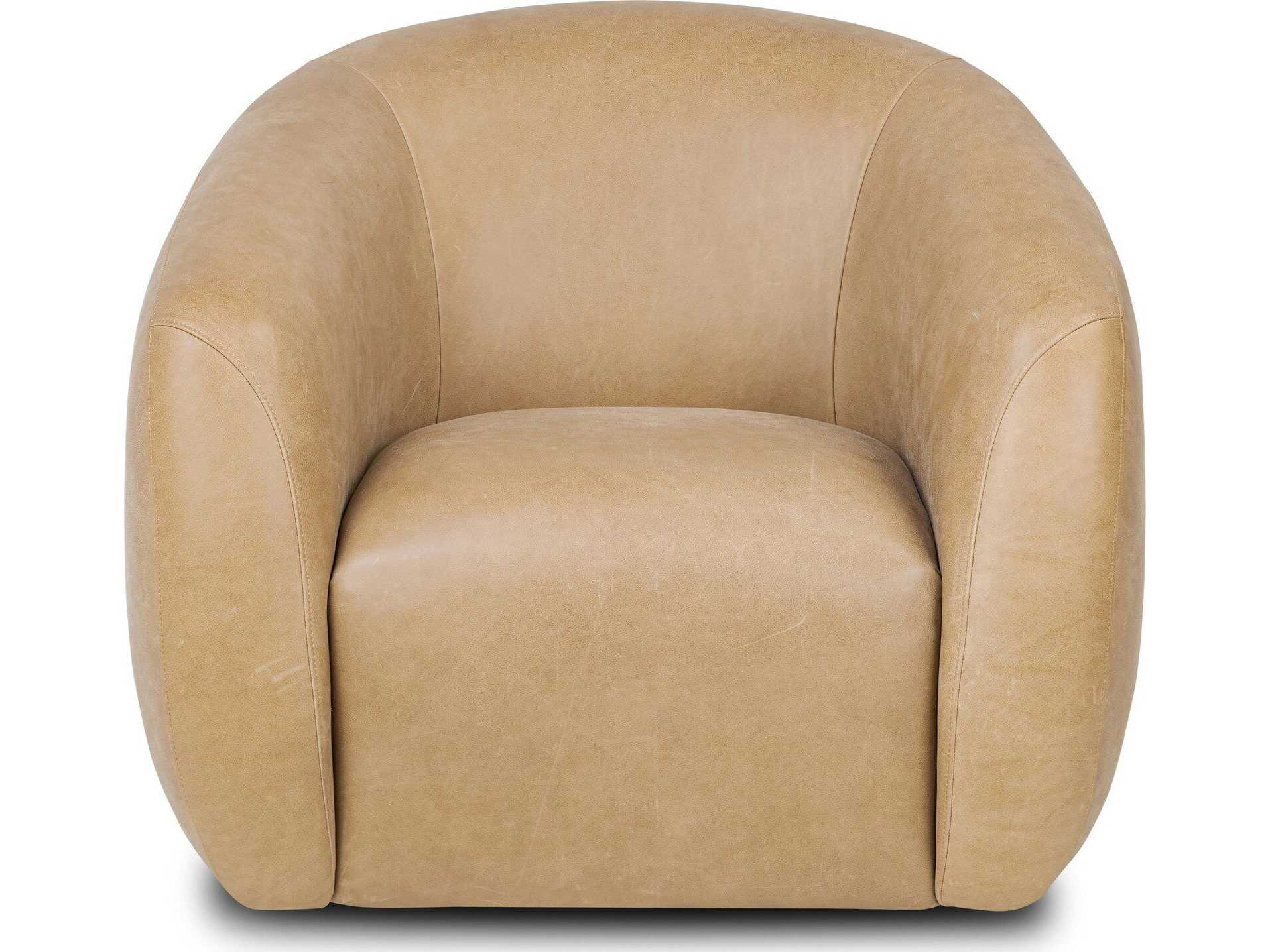 Four Hands Whitmore Channing Swivel Chair - Palermo Drift
