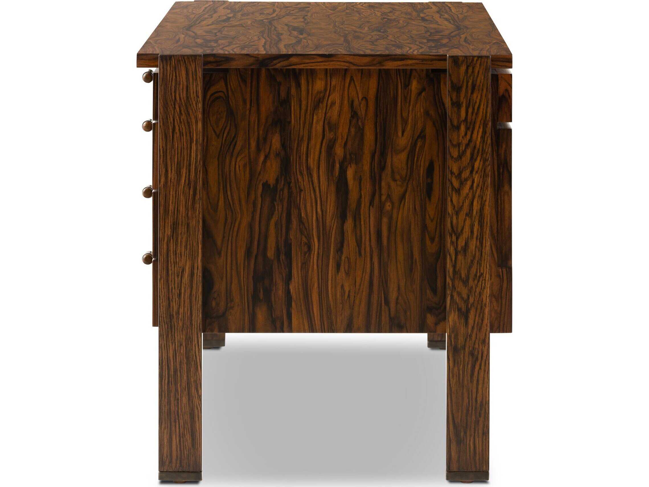 Four Hands Bina Marcela Natural Morado Veneer Poplar Wood Desk