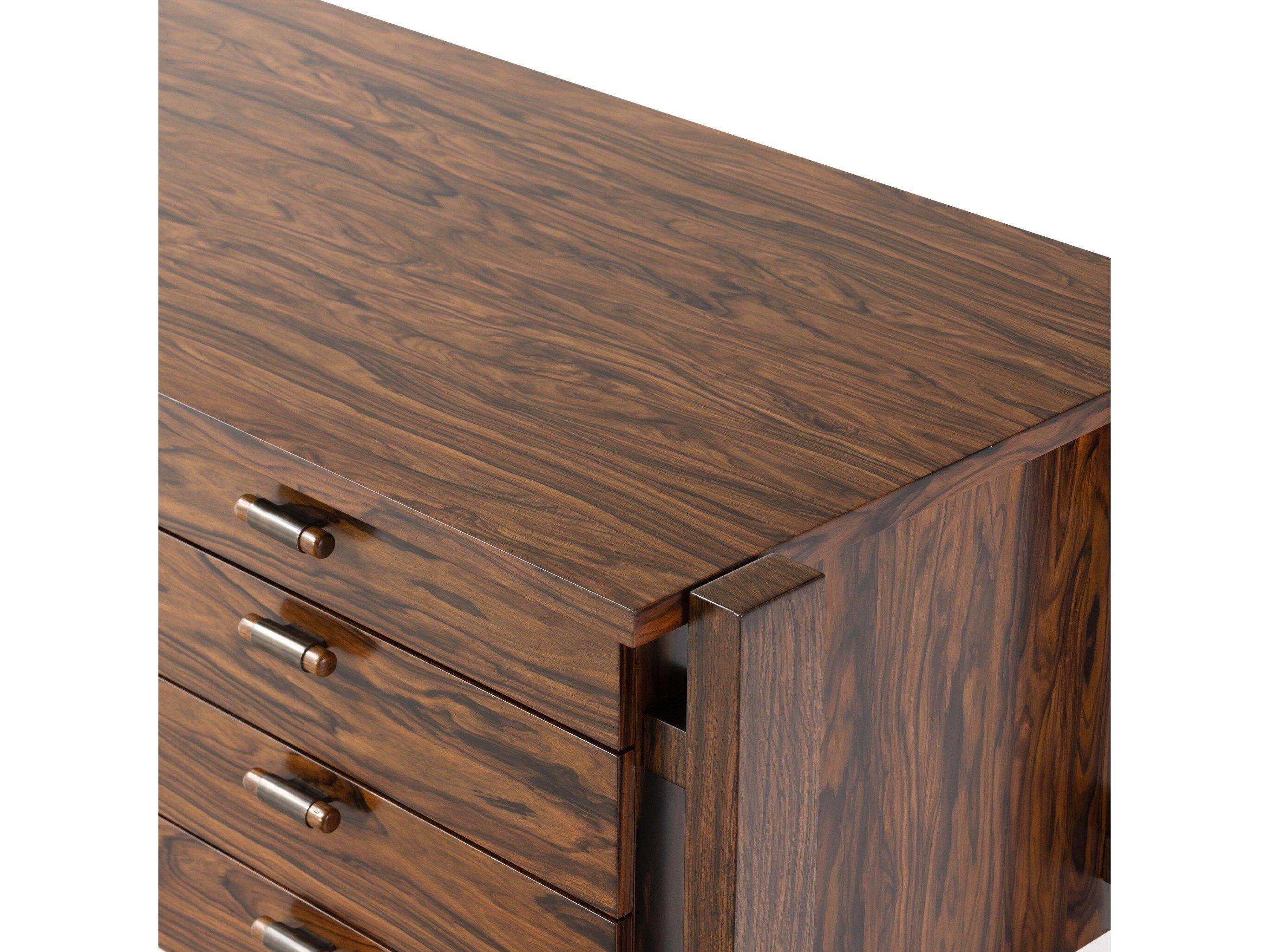 Four Hands Bina Marcela Natural Morado Veneer Poplar Wood Desk