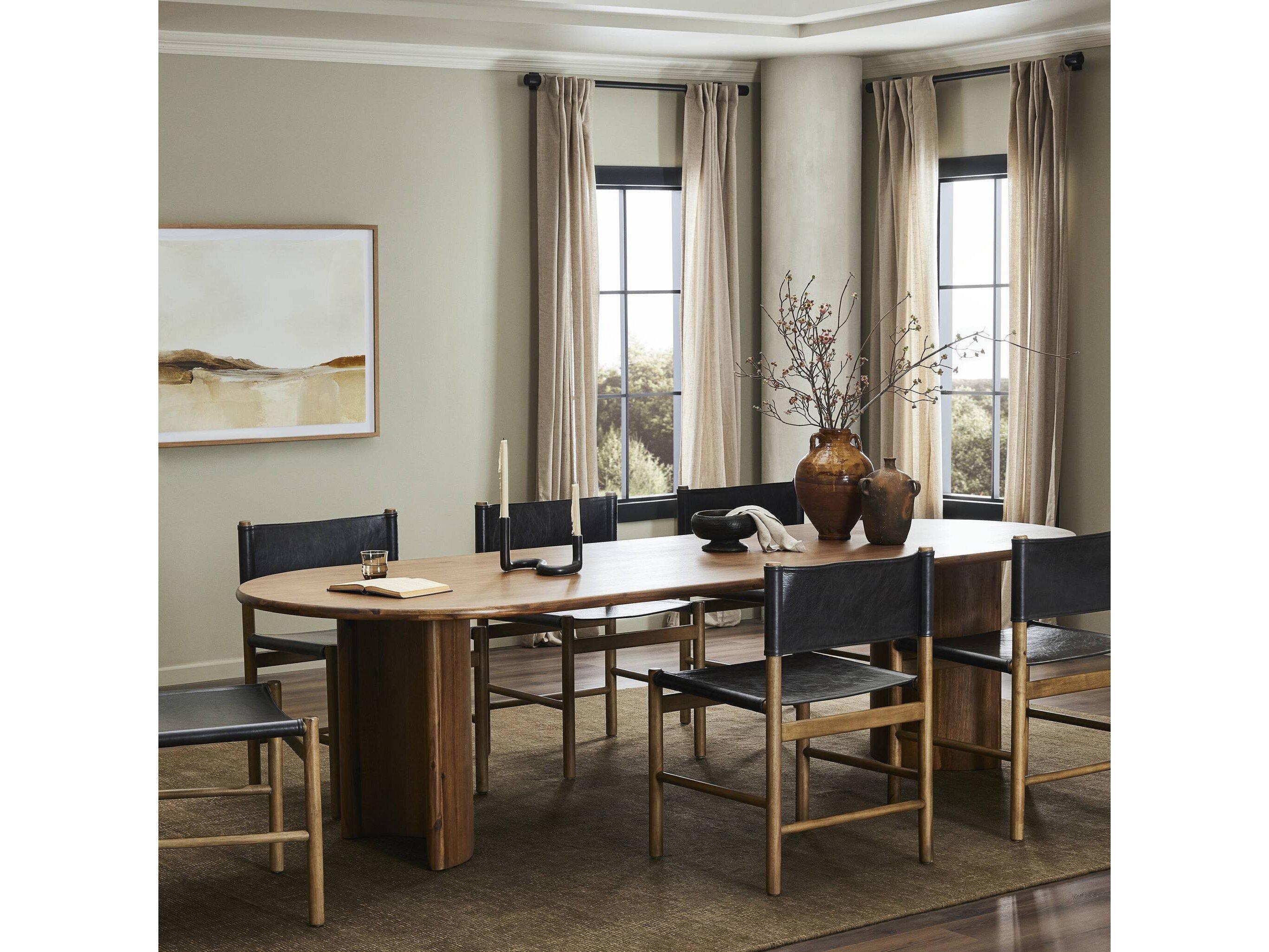 Four Hands Haiden Paden Oval Wood Dining Table
