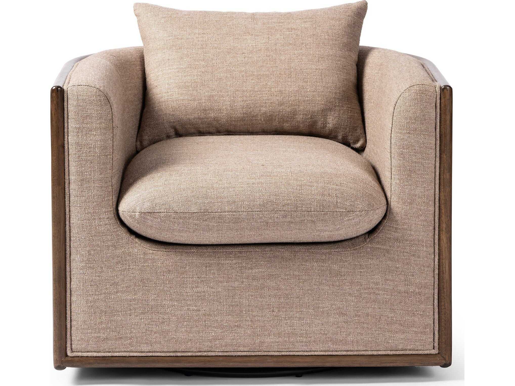 Four Hands Westgate June Alcala Fawn Swivel Chair