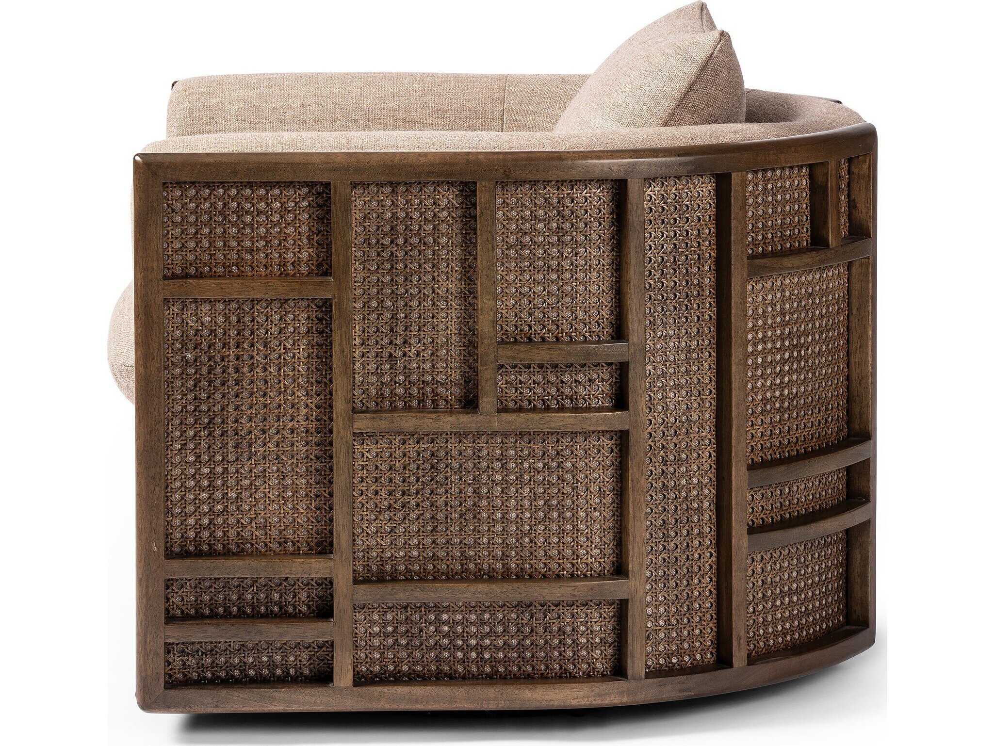 Four Hands Westgate June Alcala Fawn Swivel Chair