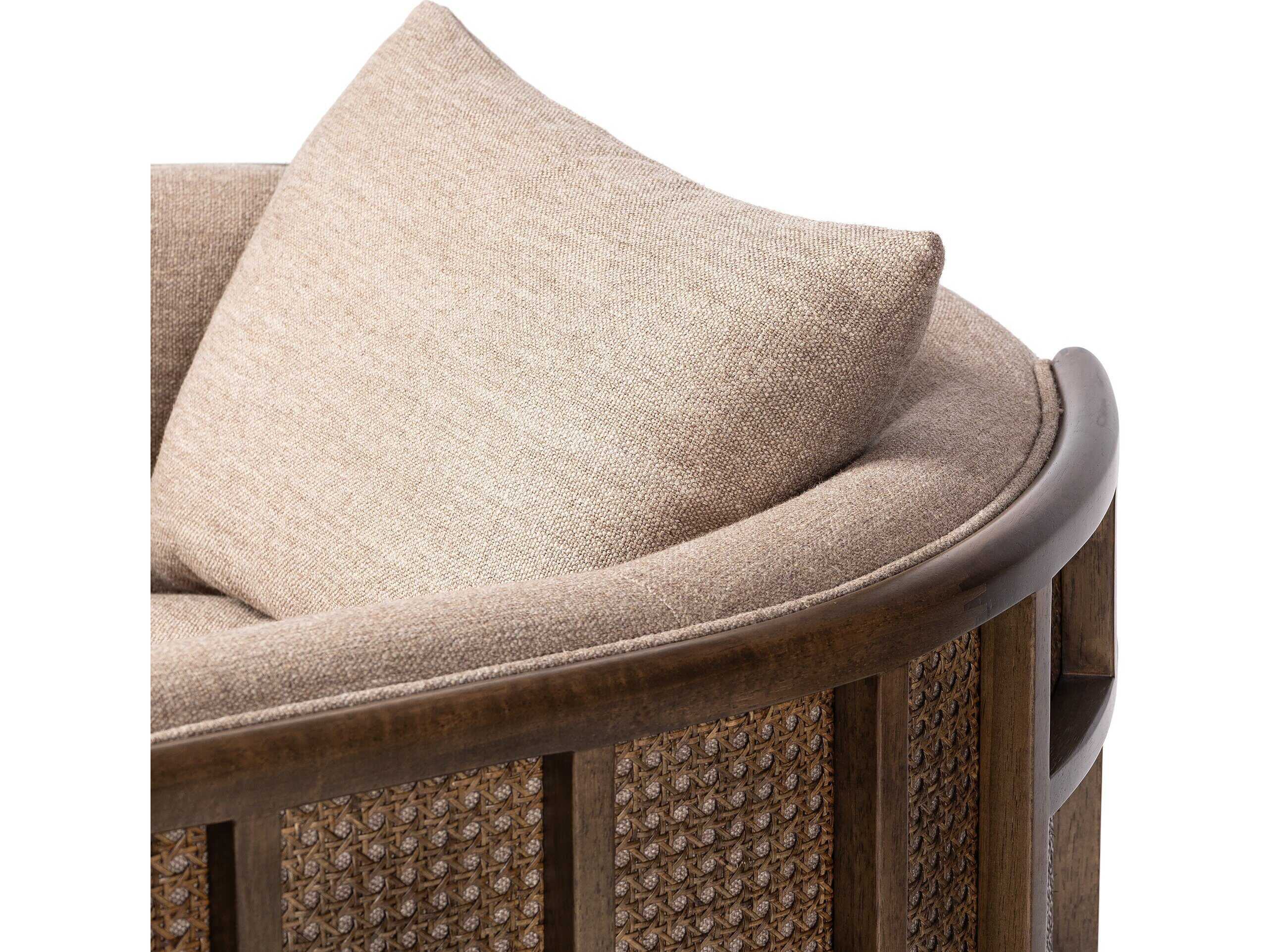 Four Hands Westgate June Alcala Fawn Swivel Chair