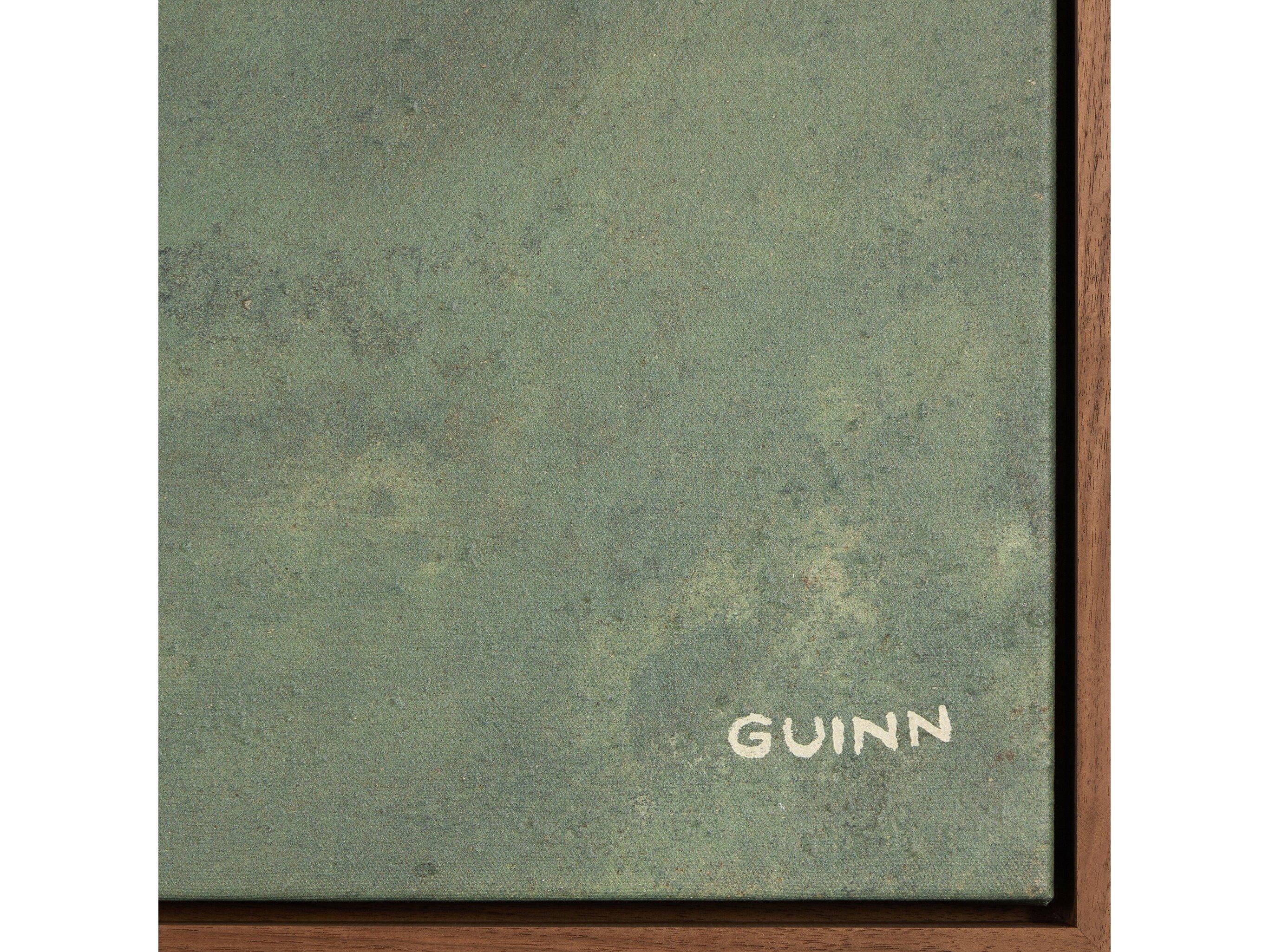 Four Hands Art Studio Carrying The Olive Branch No.2 by Tyler Guinn Rustic Walnut Floater Canvas Wall Art