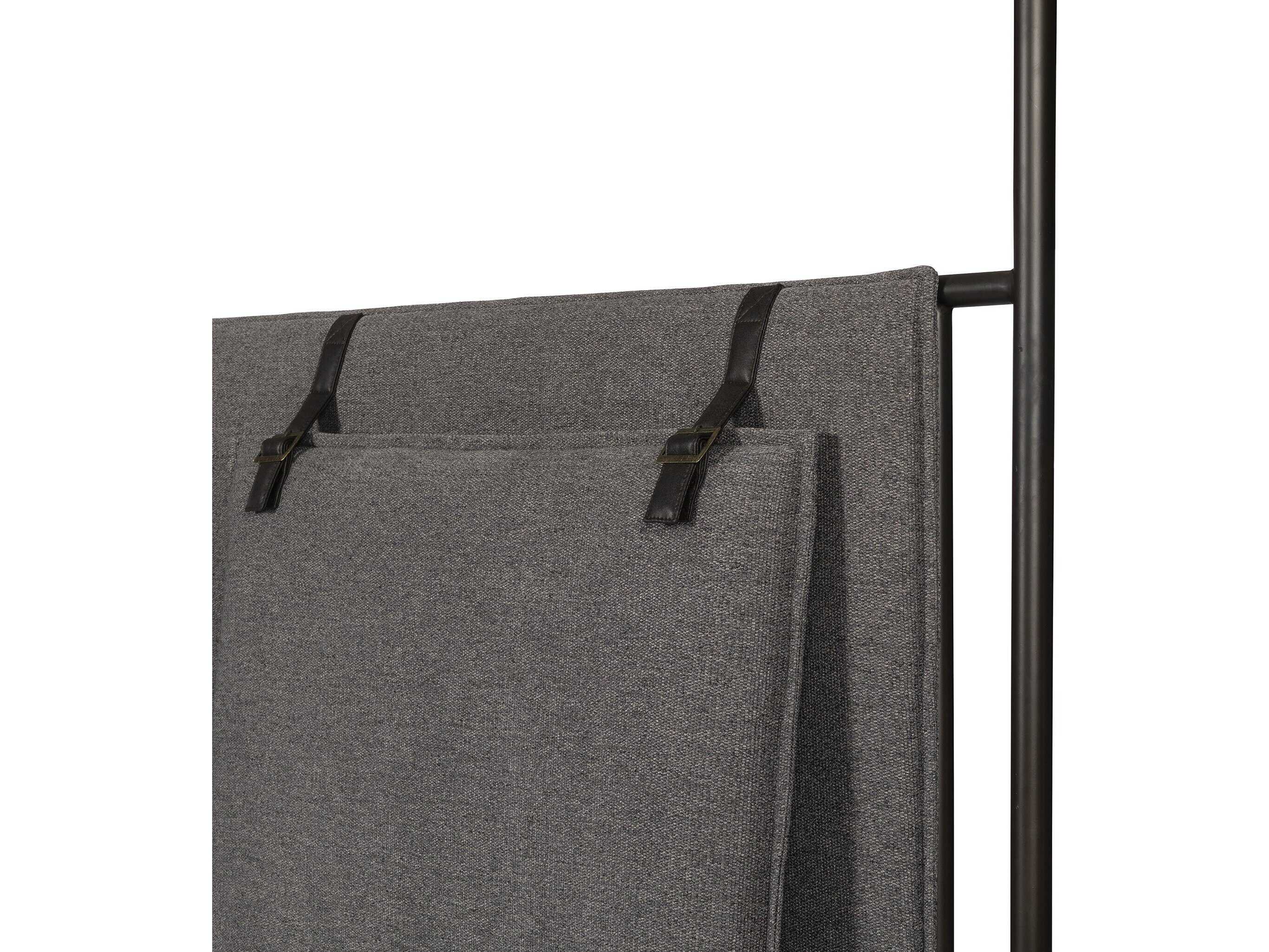 Four Hands Irondale Leigh Black Queen Canopy Bed