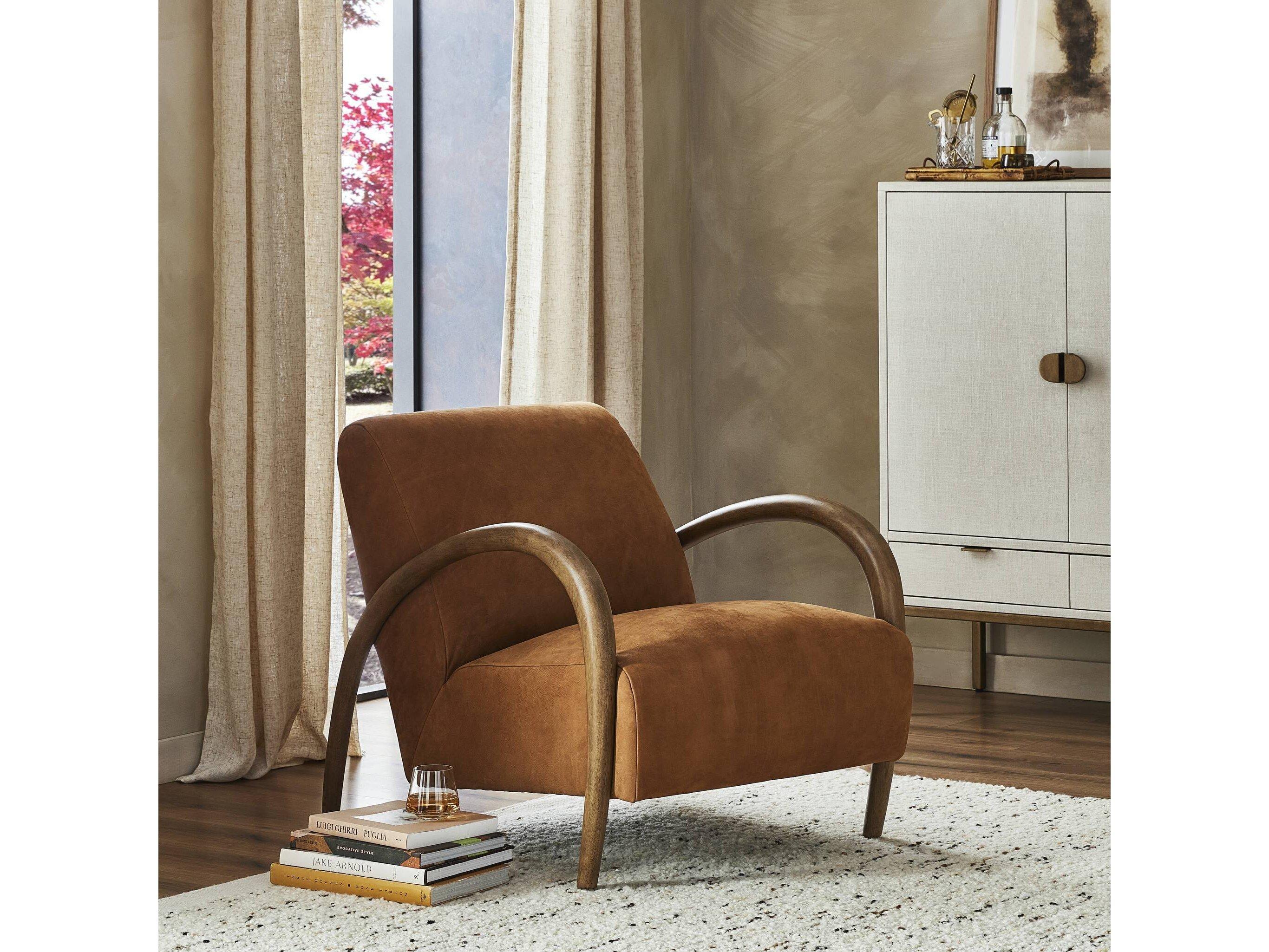 Four Hands Kensington Sandro Brown Accent Chair