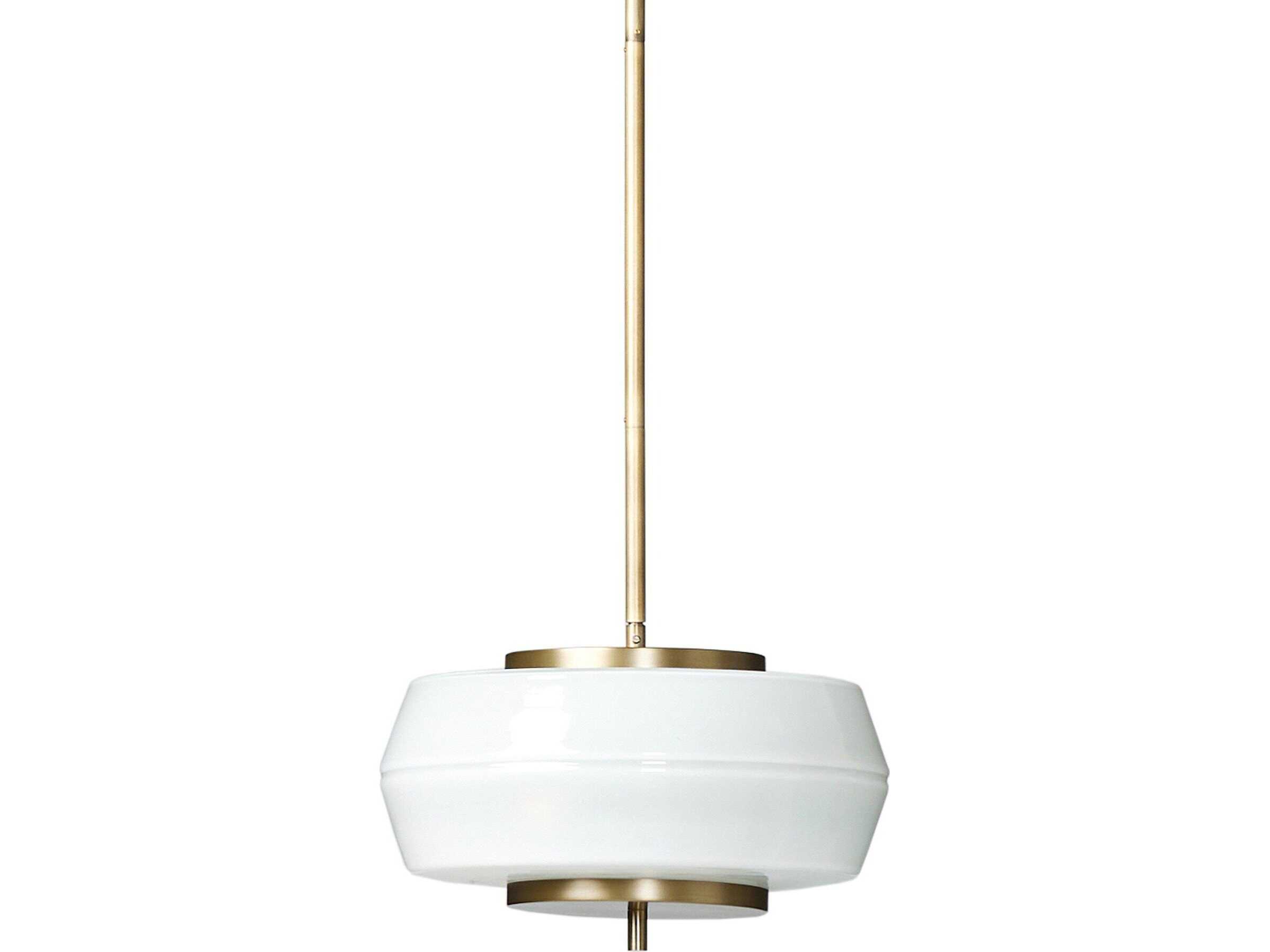 Four Hands Tayden White Pendant