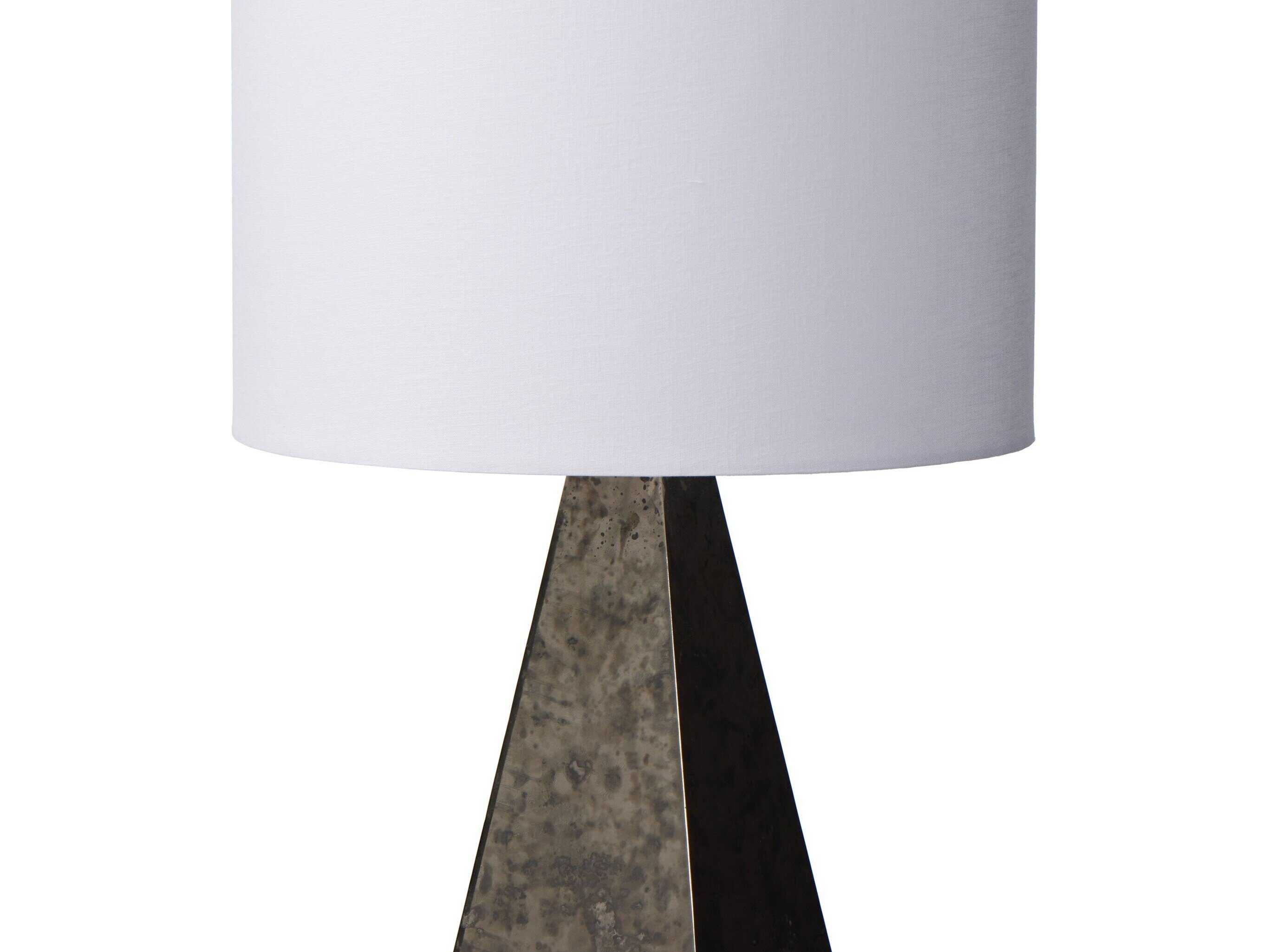 Four Hands Camden Banner Floor Lamp - Oxidized Brass Steel