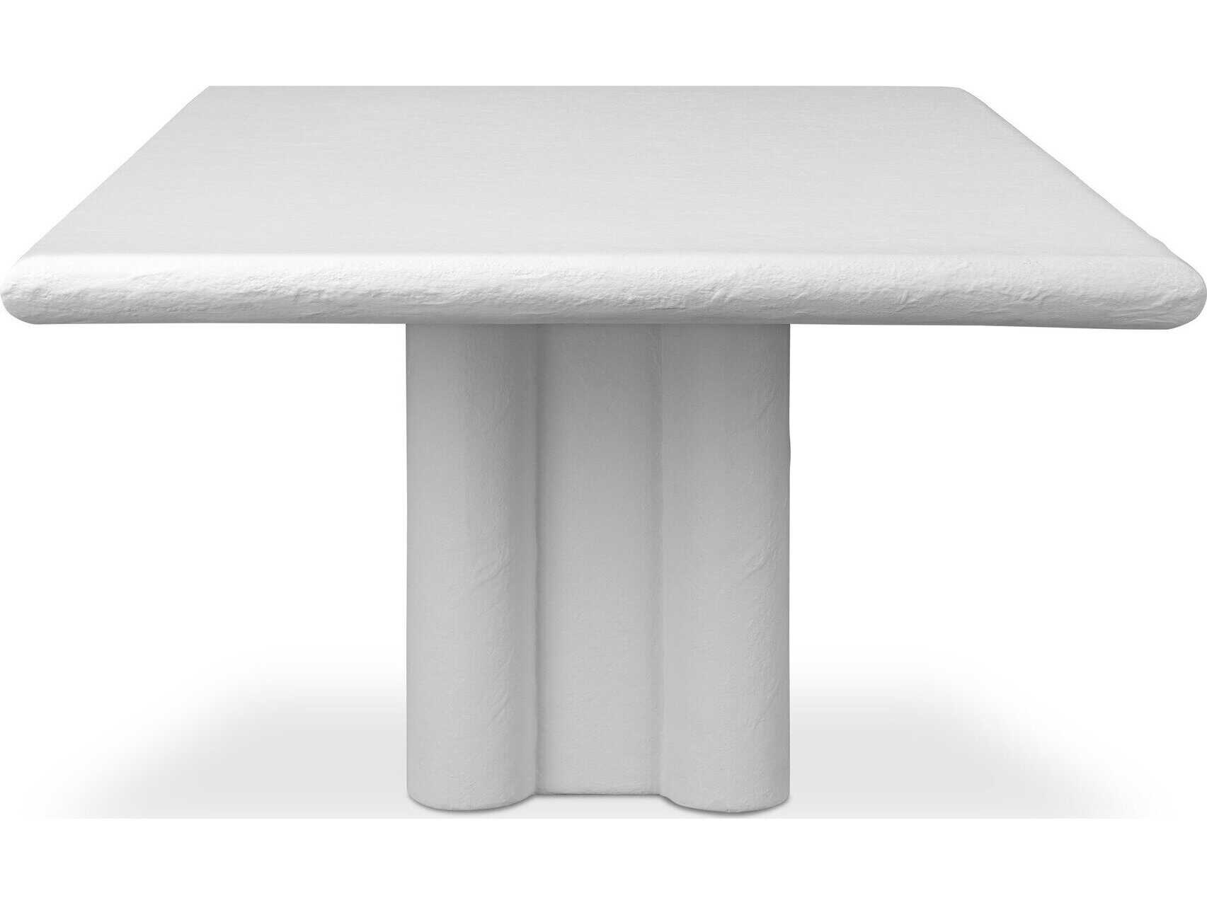 Four Hands Constantine Necchi Plaster Molded Concrete Dining Table