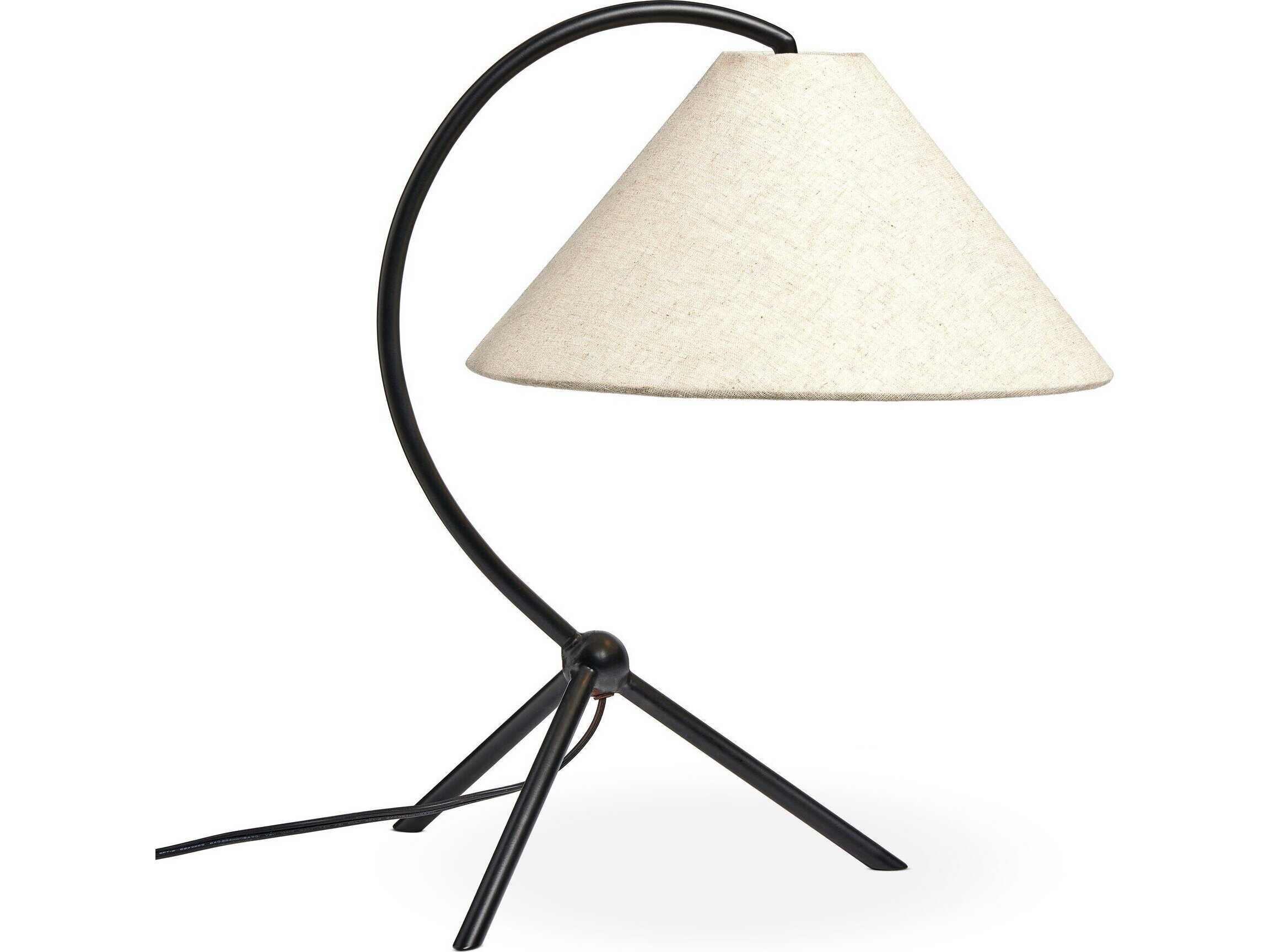 Four Hands Emile Black Table Lamp