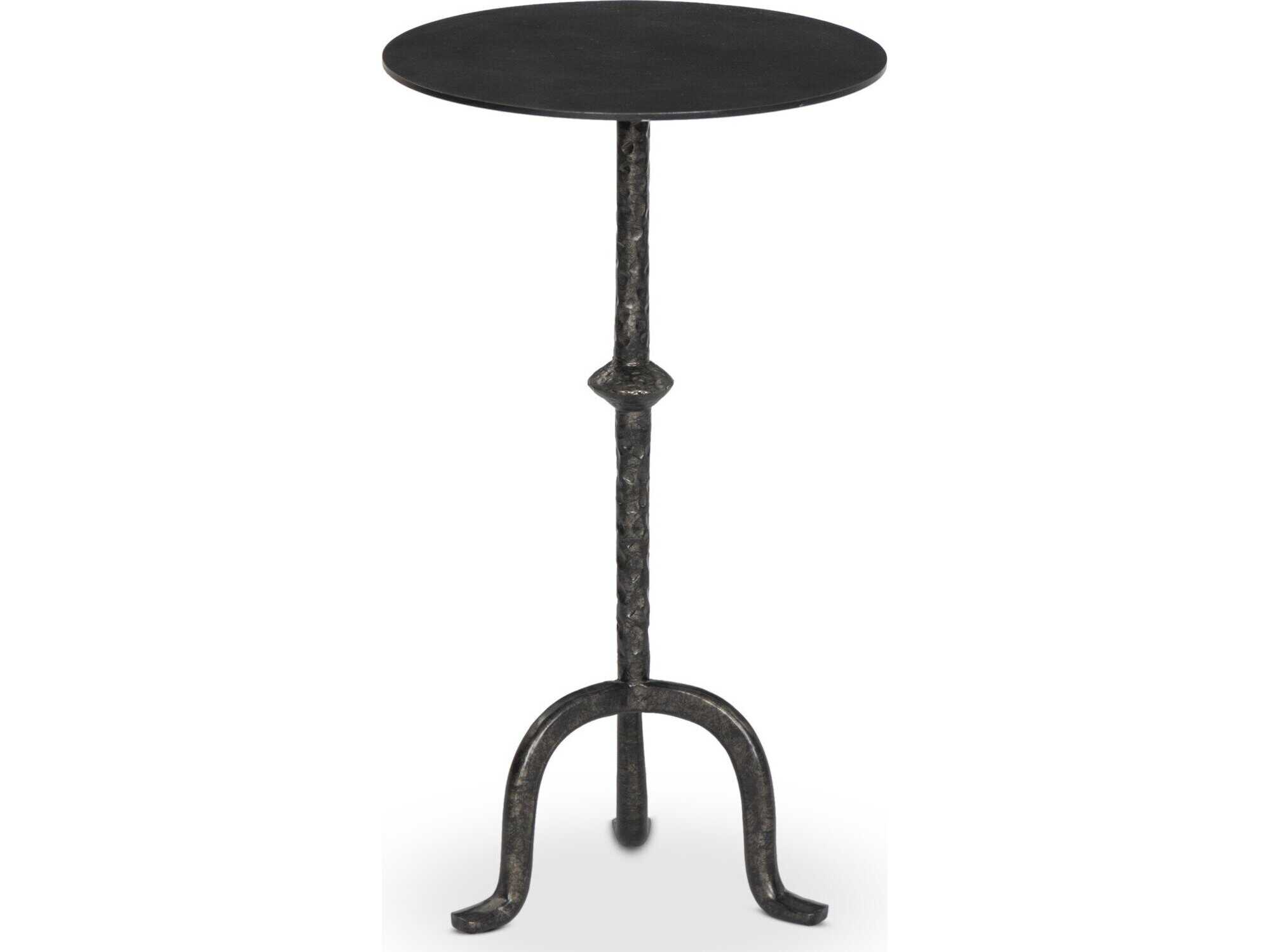 Four Hands Marlow Jocelyn Round Metal End Table