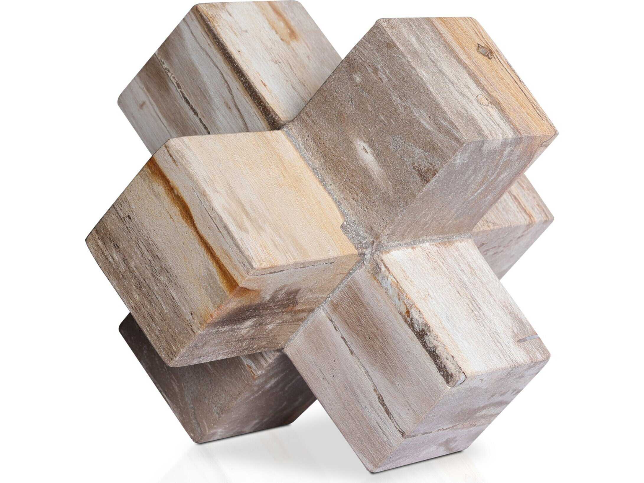 Four Hands Palu Petrified Light Petrified Wood  Jack