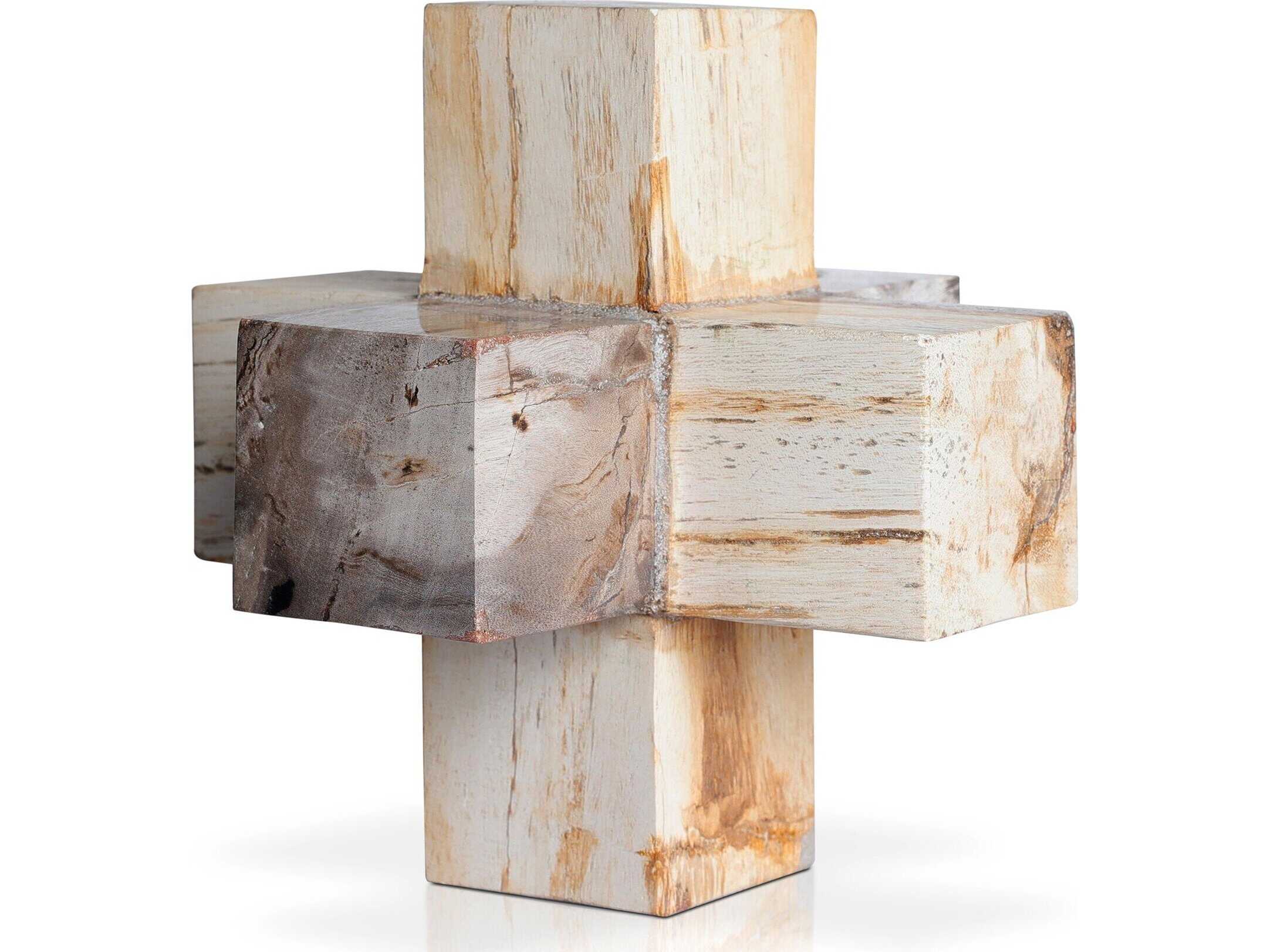 Four Hands Palu Petrified Light Petrified Wood  Jack