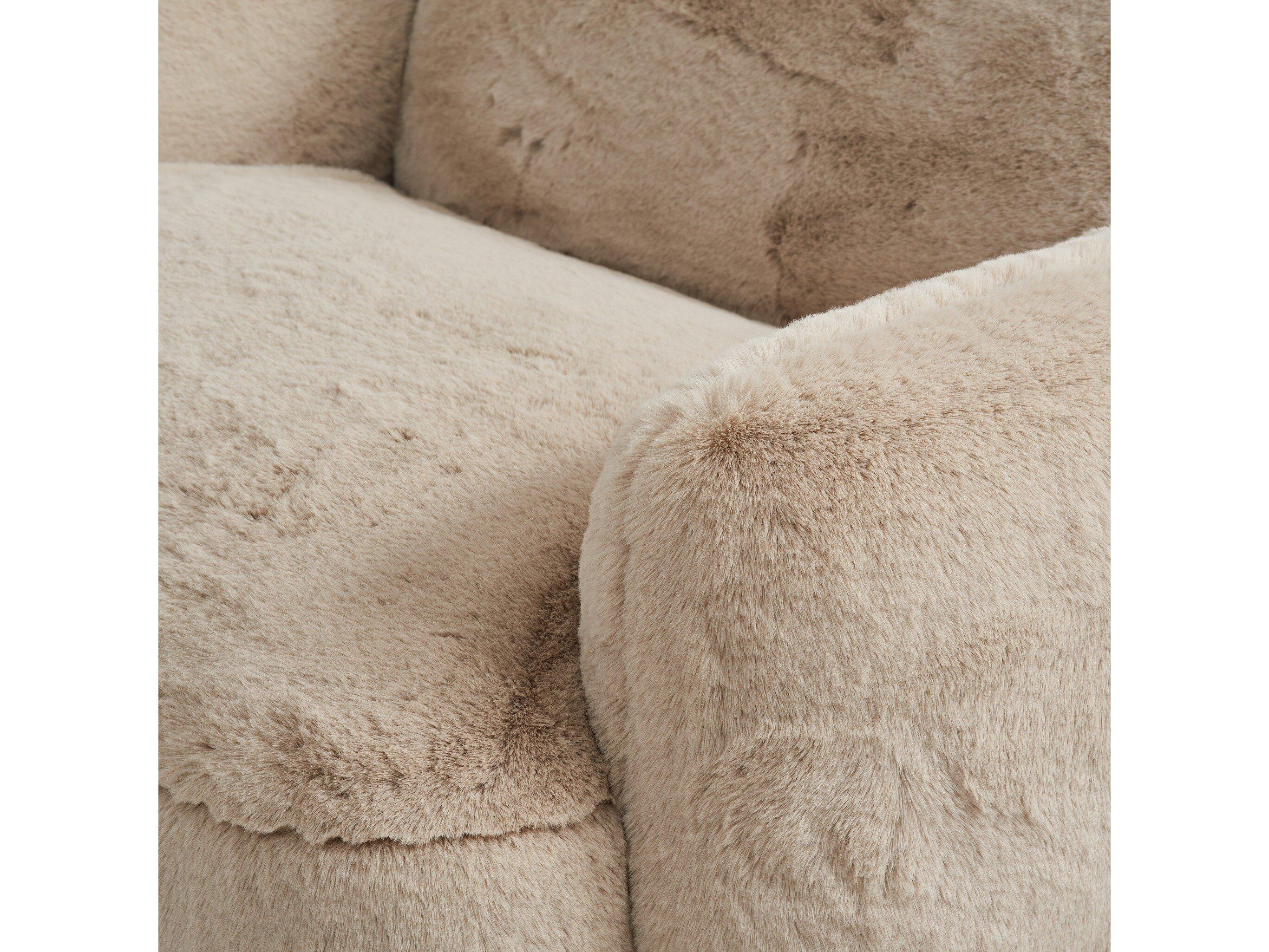 Four Hands Carnegie Beige Fabric Accent Chair