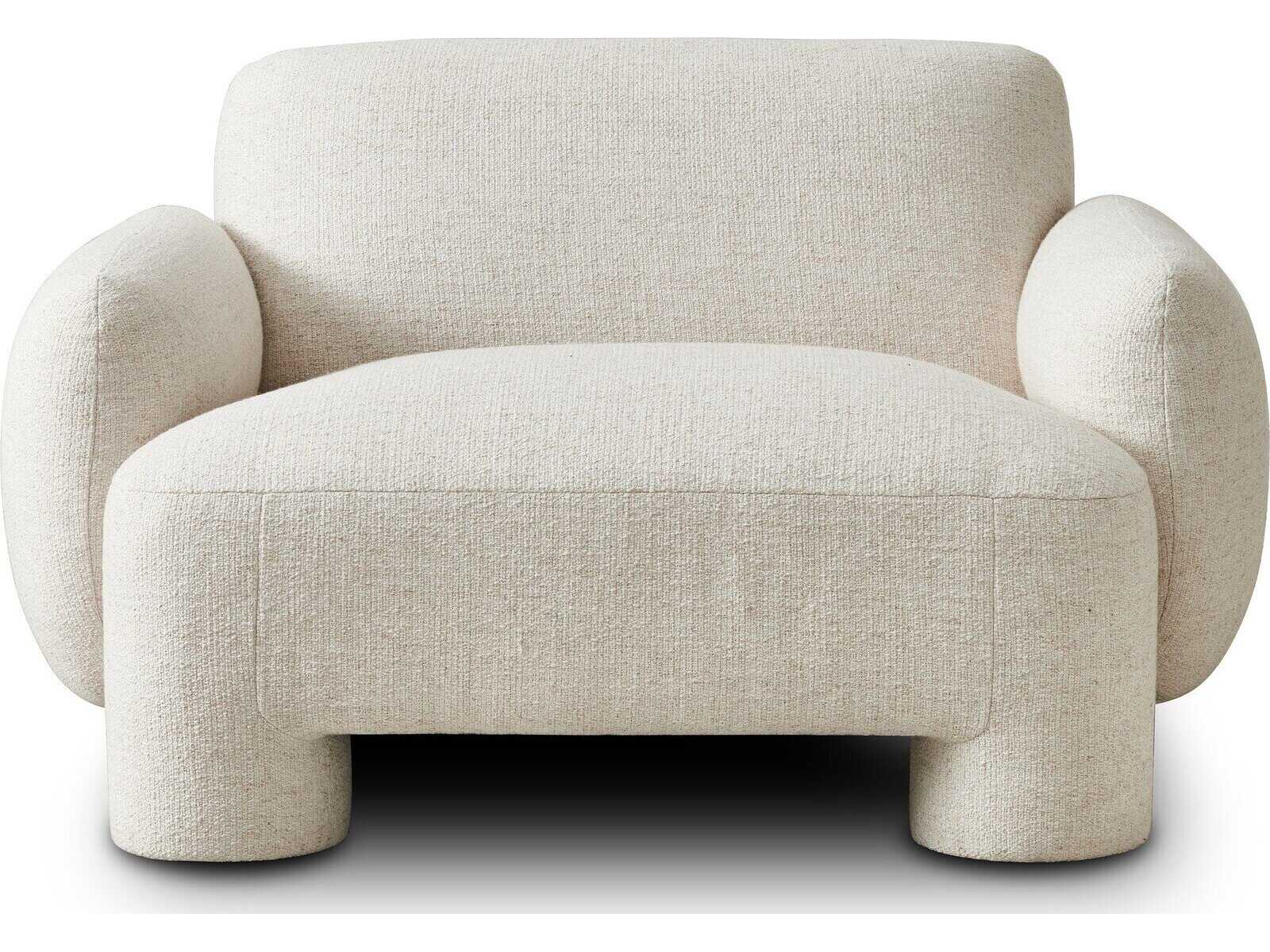 Four Hands Carnegie Cream Fabric Accent Chair