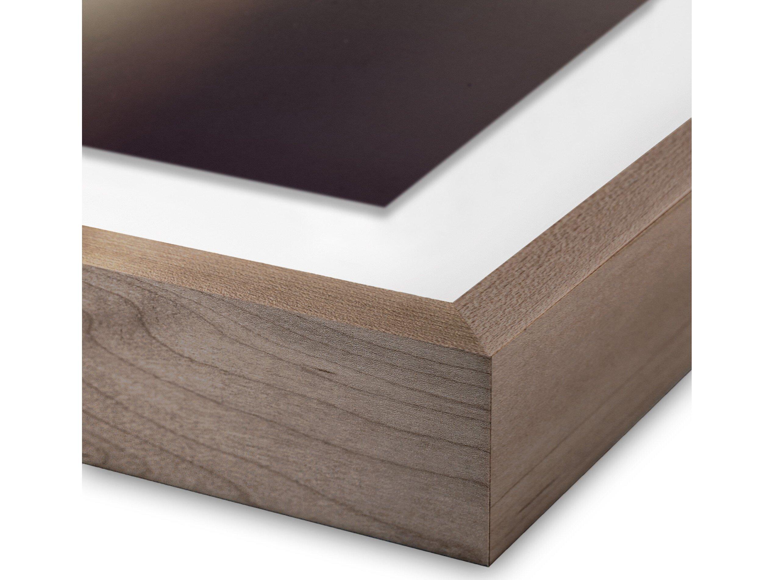 Four Hands Art Studio Foggy Dream I by Coup D'esprit Rustic Walnut Canvas Wall Art