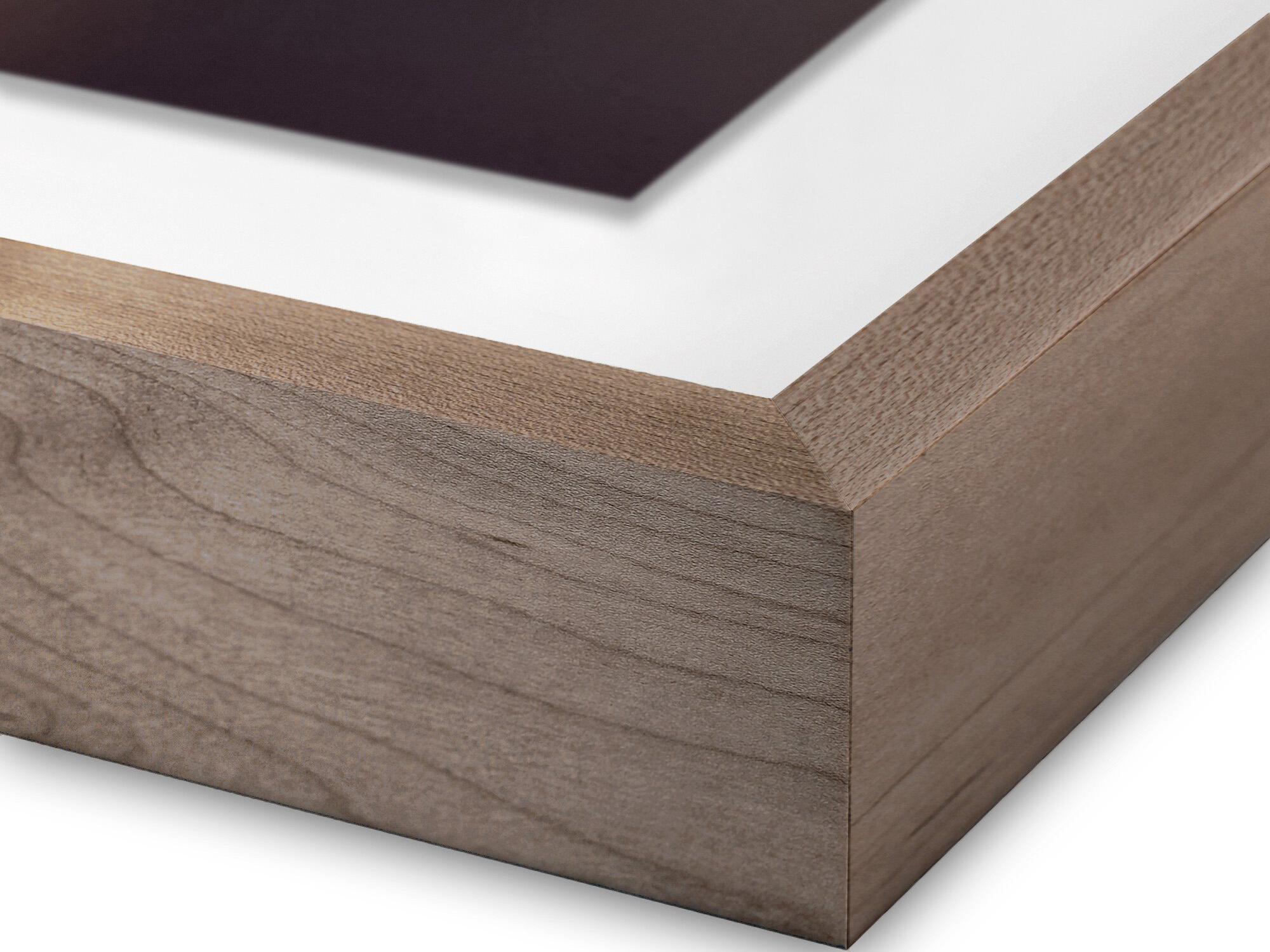 Four Hands Art Studio Foggy Dream I by Coup D'esprit Rustic Walnut Canvas Wall Art