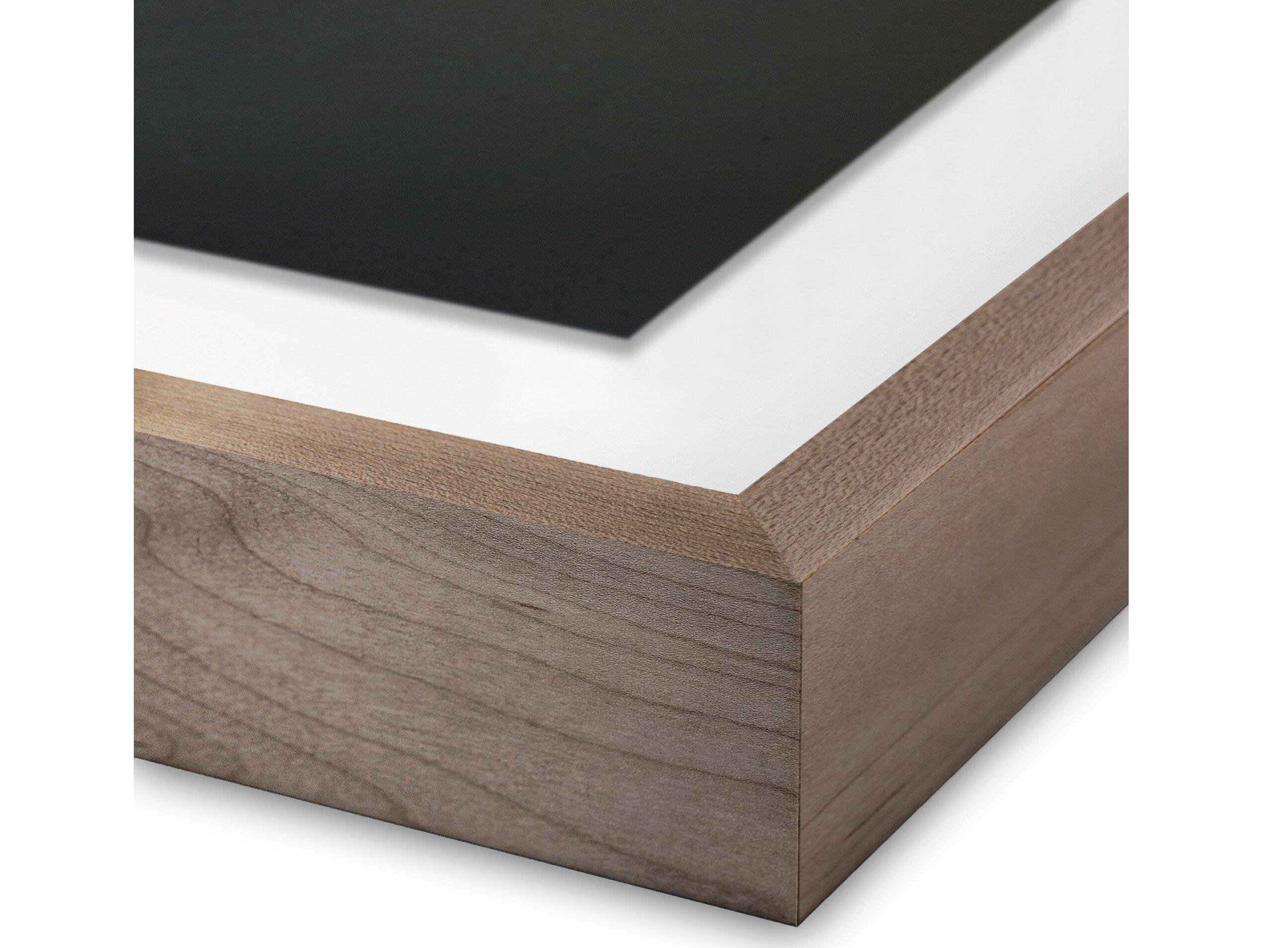 Four Hands Art Studio Foggy Dream II by Coup D'esprit Rustic Walnut Canvas Wall Art