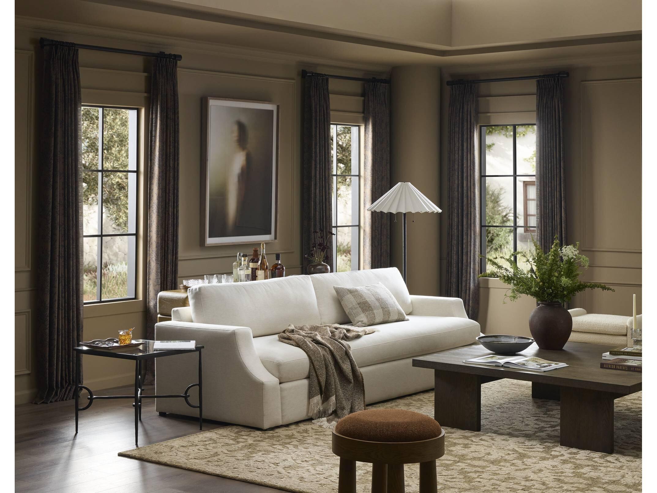 Four Hands Art Studio Foggy Dream II by Coup D'esprit Rustic Walnut Canvas Wall Art