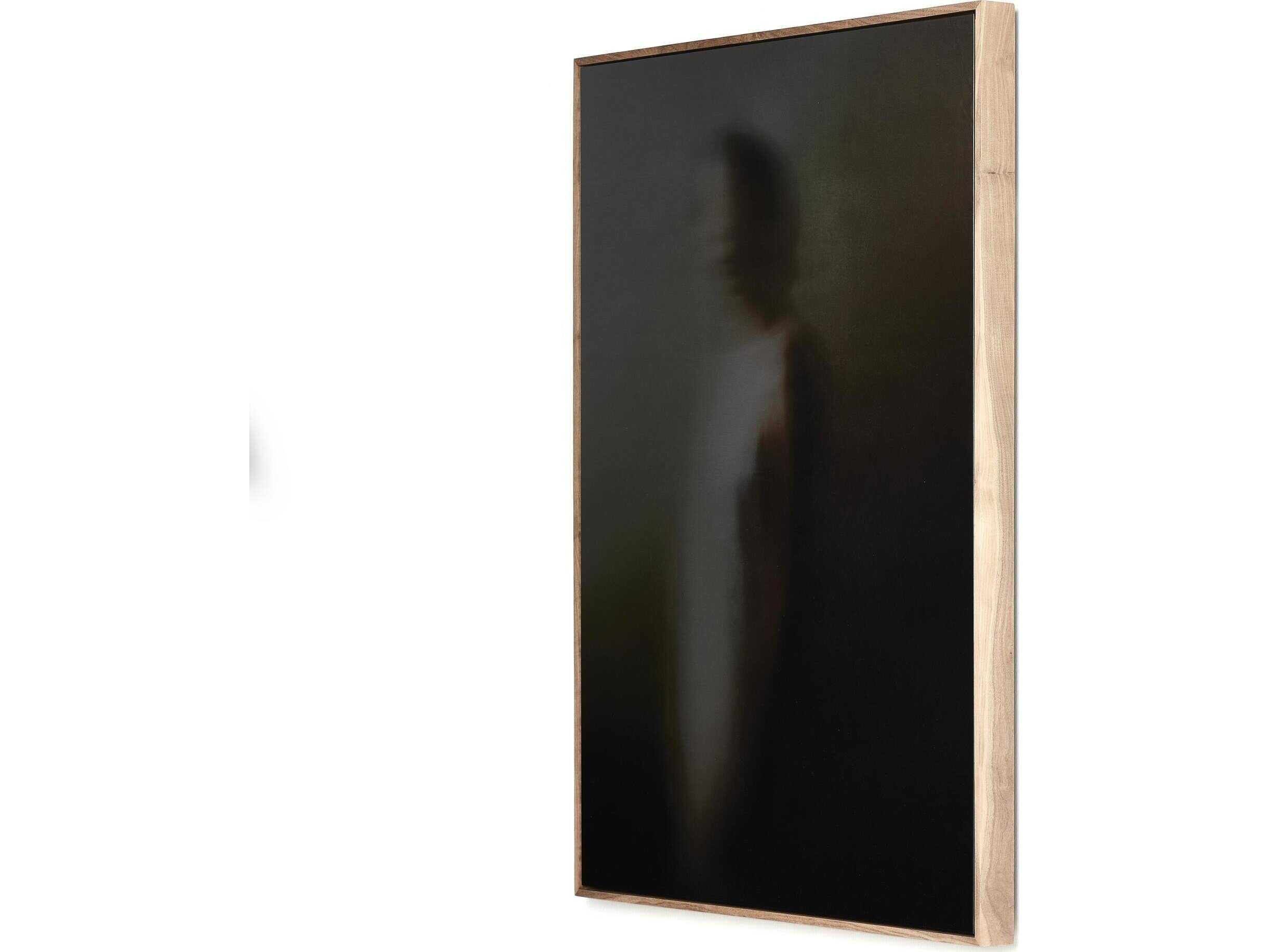 Four Hands Art Studio Foggy Dream II by Coup D'esprit Rustic Walnut Floater Canvas Wall Art
