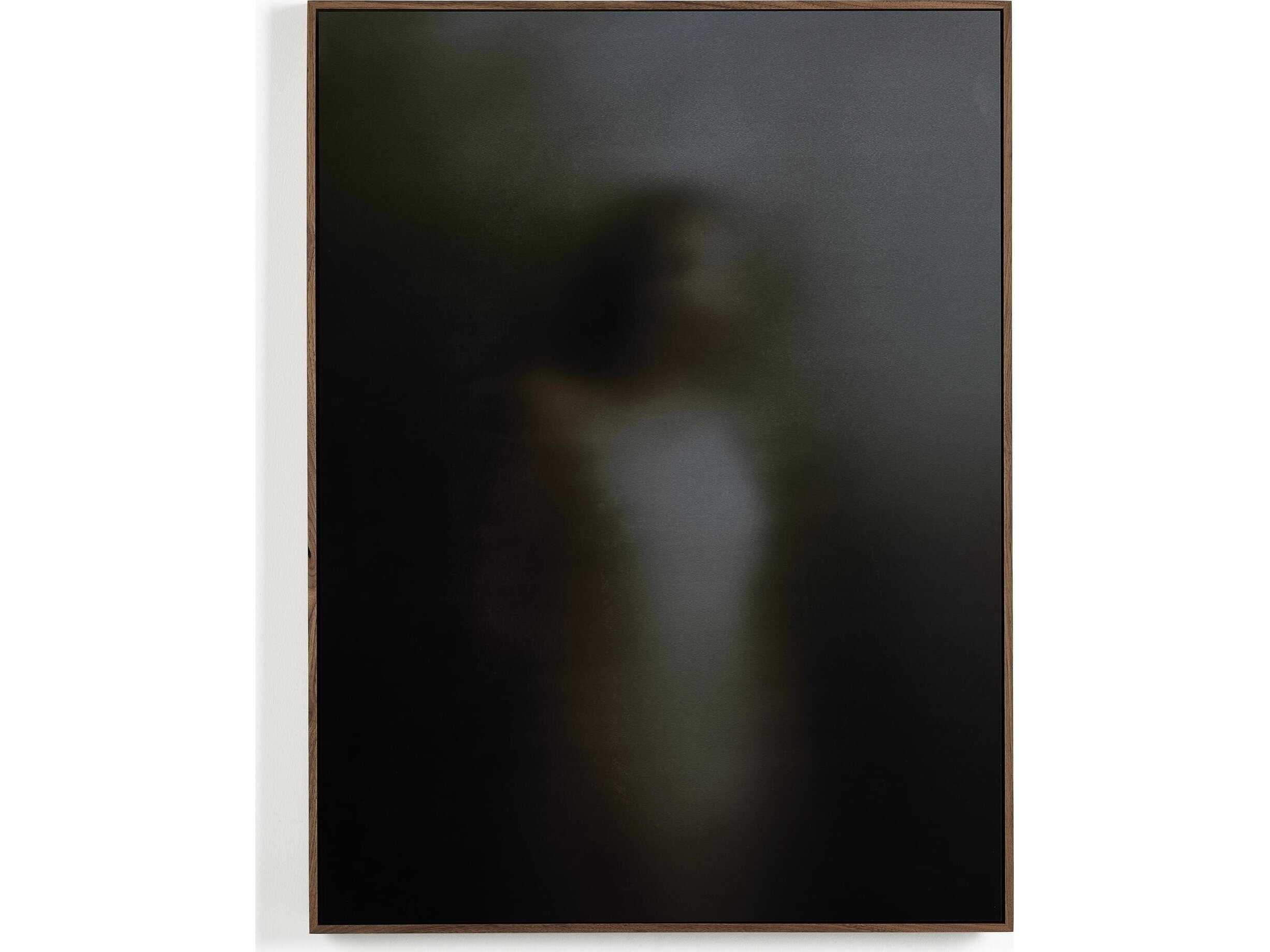 Four Hands Art Studio Foggy Dream I by Coup D'esprit Rustic Walnut Floater Canvas Wall Art