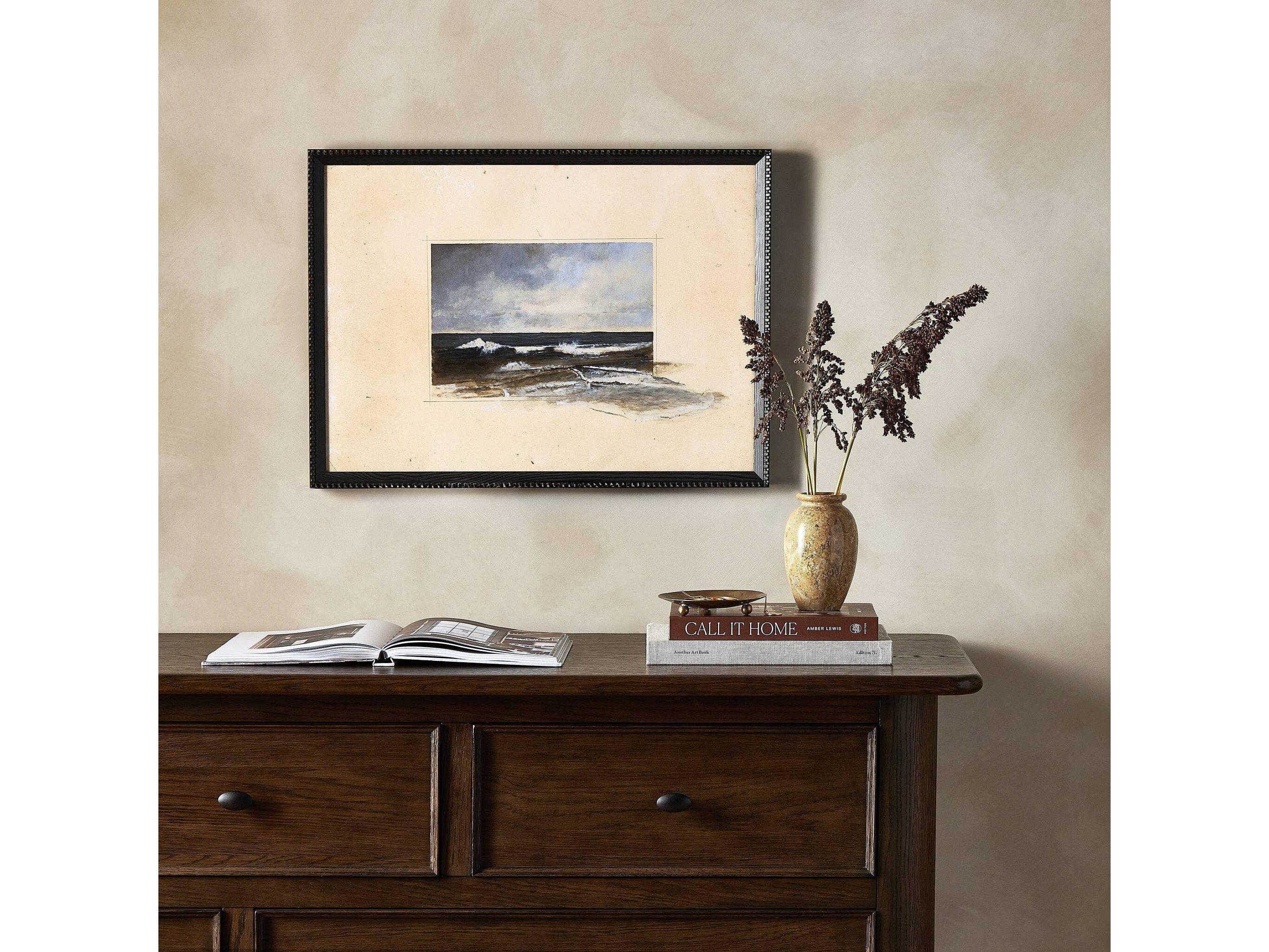 Four Hands Art Studio It's Ok To Spill by Aileen Fitzgerald Wall Art