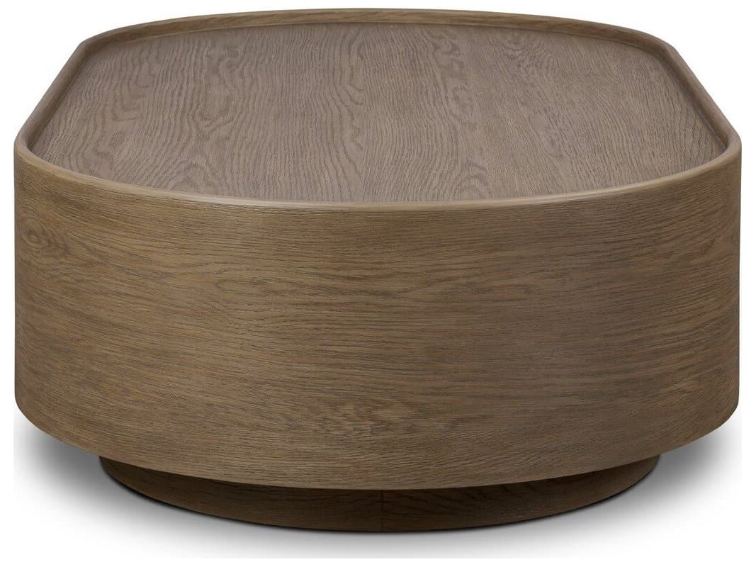 Four Hands Irondale Oval Wood Coffee Table